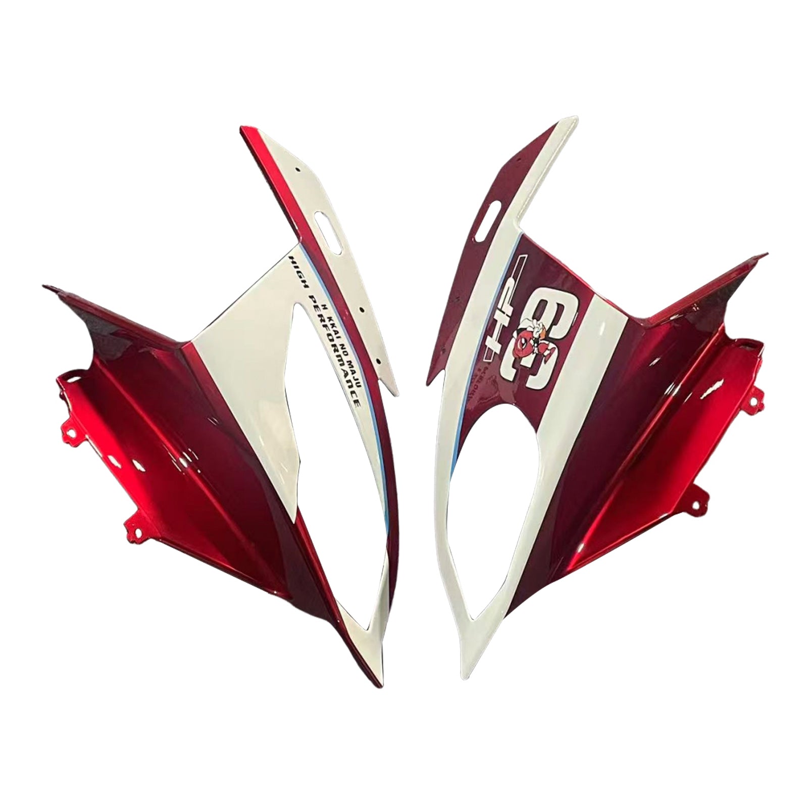 Amotopart BMW S1000RR 2015-2016 Kit kvadratni plastični abs