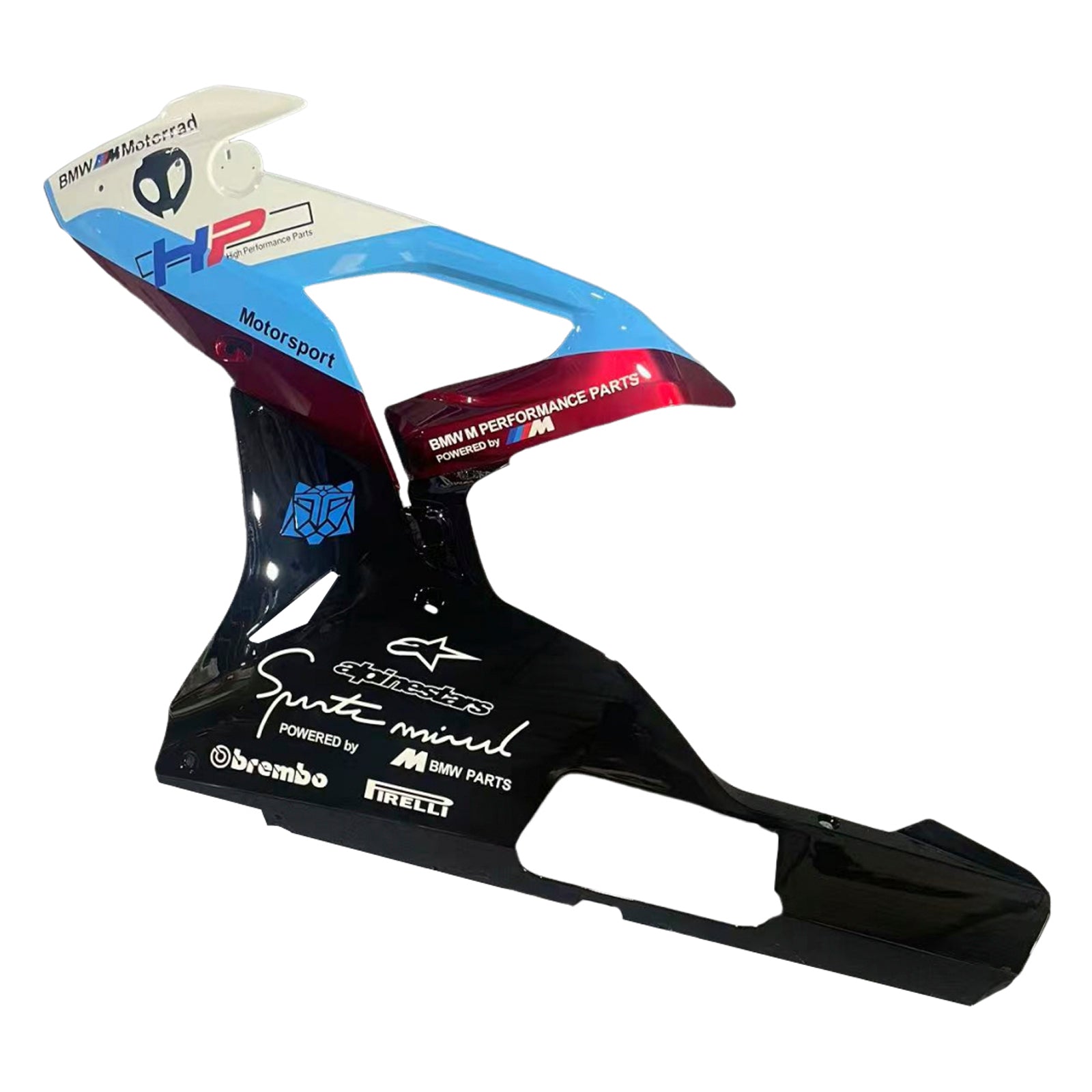 Amotopart BMW S1000RR 2015-2016 Kit kvadratni plastični abs