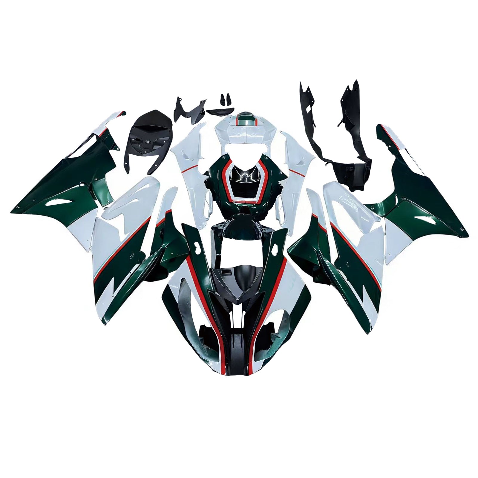 Injectiekuipset carrosserie kunststof ABS geschikt voor BMW S1000RR 2015-2016