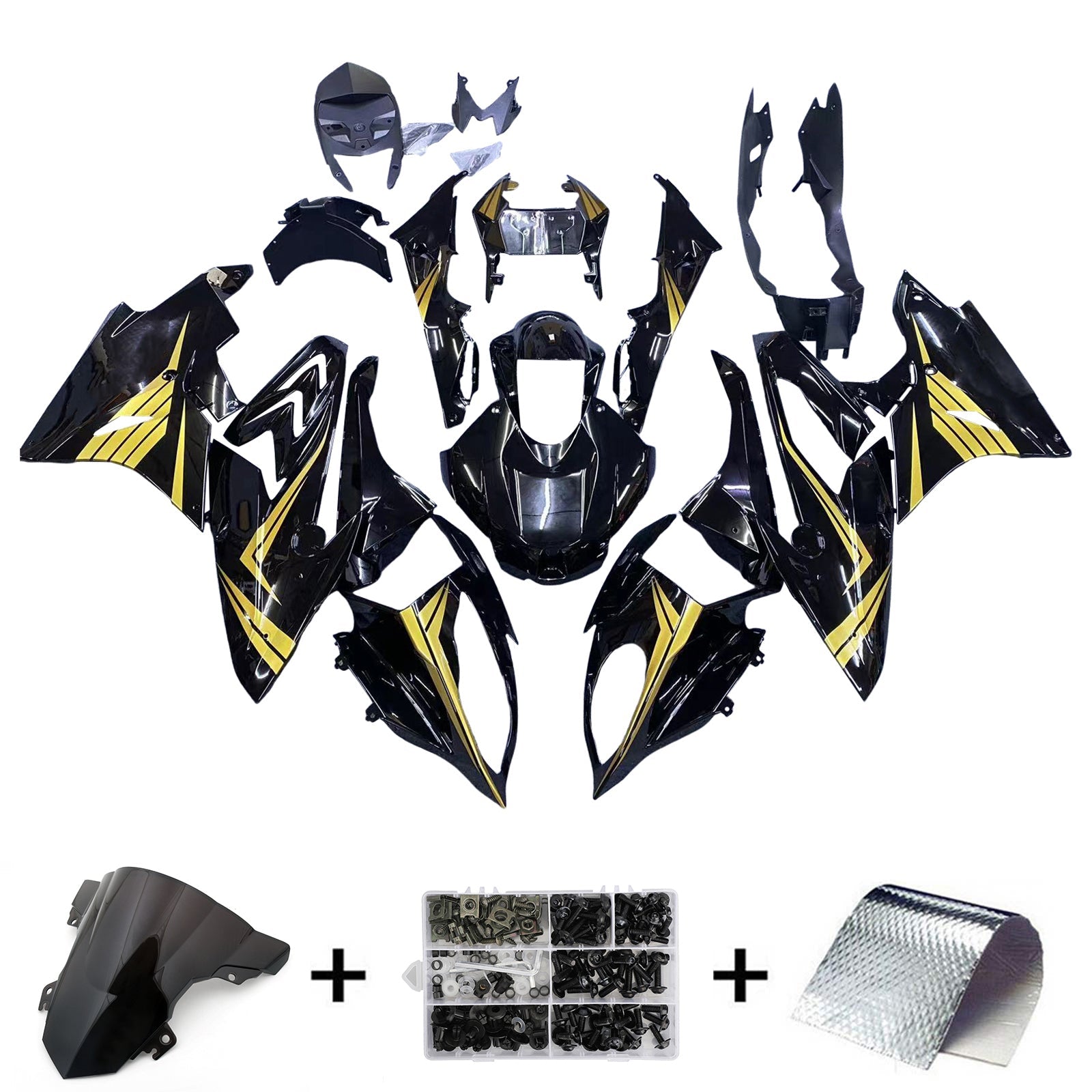2015-2016 Zestaw wtrysku BMW S1000RR de Careneage of Camers Bodywork Plastic