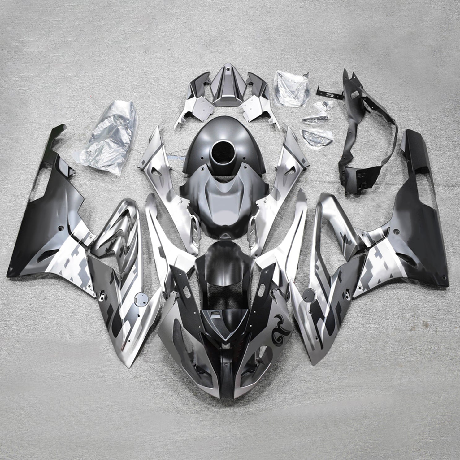 Kit de carenado de inyección para BMW S1000RR 2015-2016 ABS Cuerpo de plástico