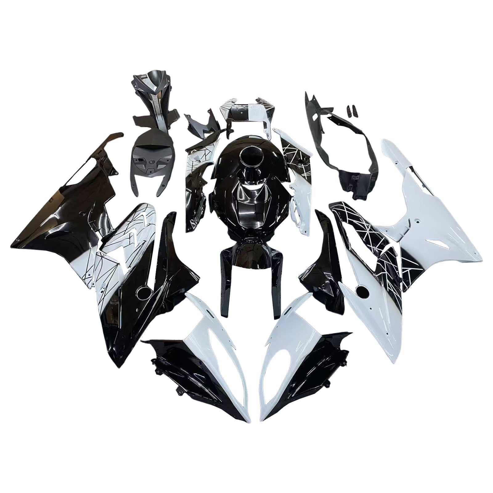 Zestaw owiewki wtrysku dla BMW S1000RR 2015-2016 ABS Plastikowe nadwozie