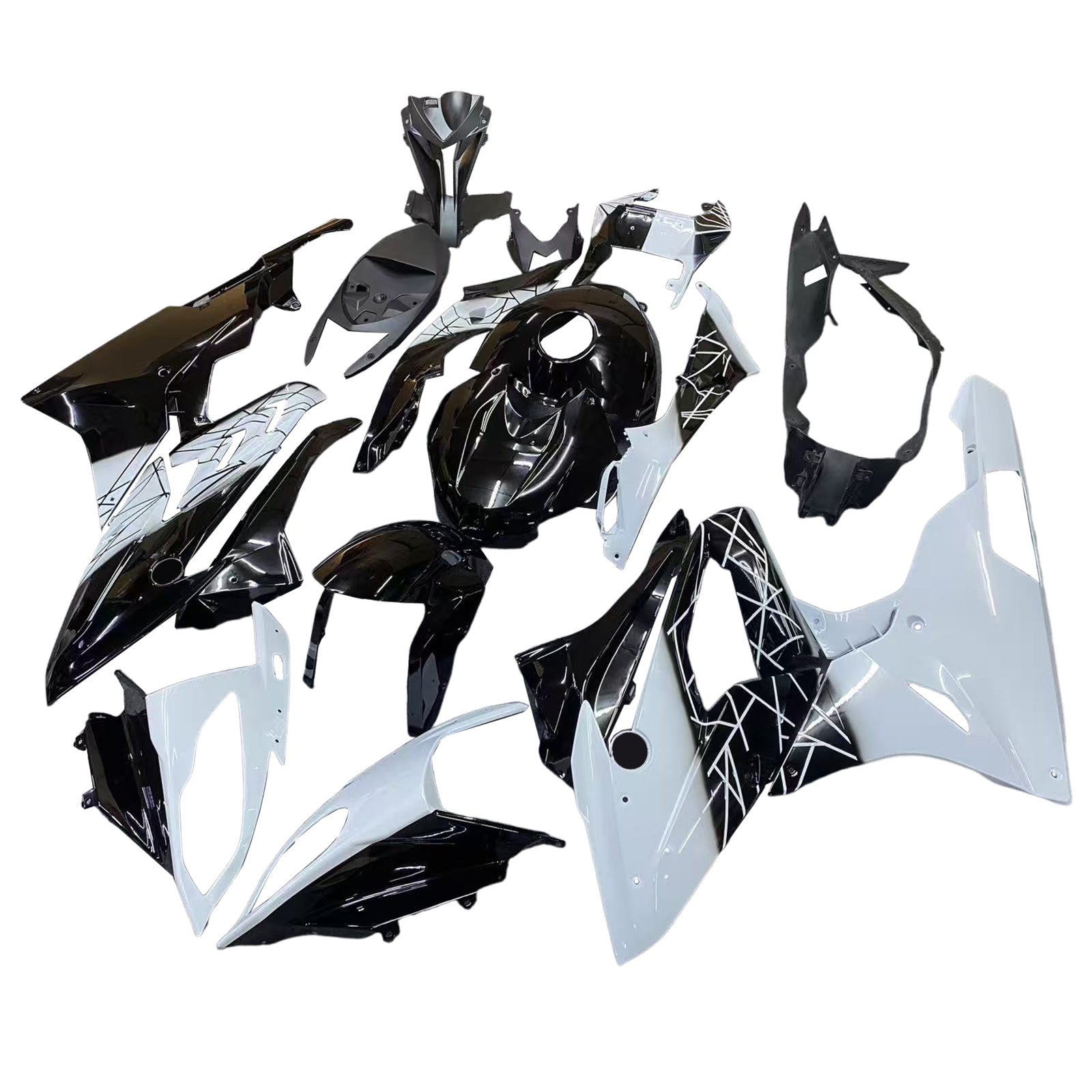 Zestaw owiewki wtrysku dla BMW S1000RR 2015-2016 ABS Plastikowe nadwozie