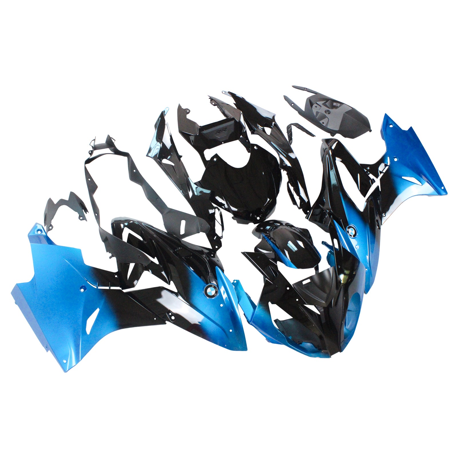 Amotopart Kit de carénage pour BMW S1000RR 2017-2018 Carrosserie Plastique ABS Générique