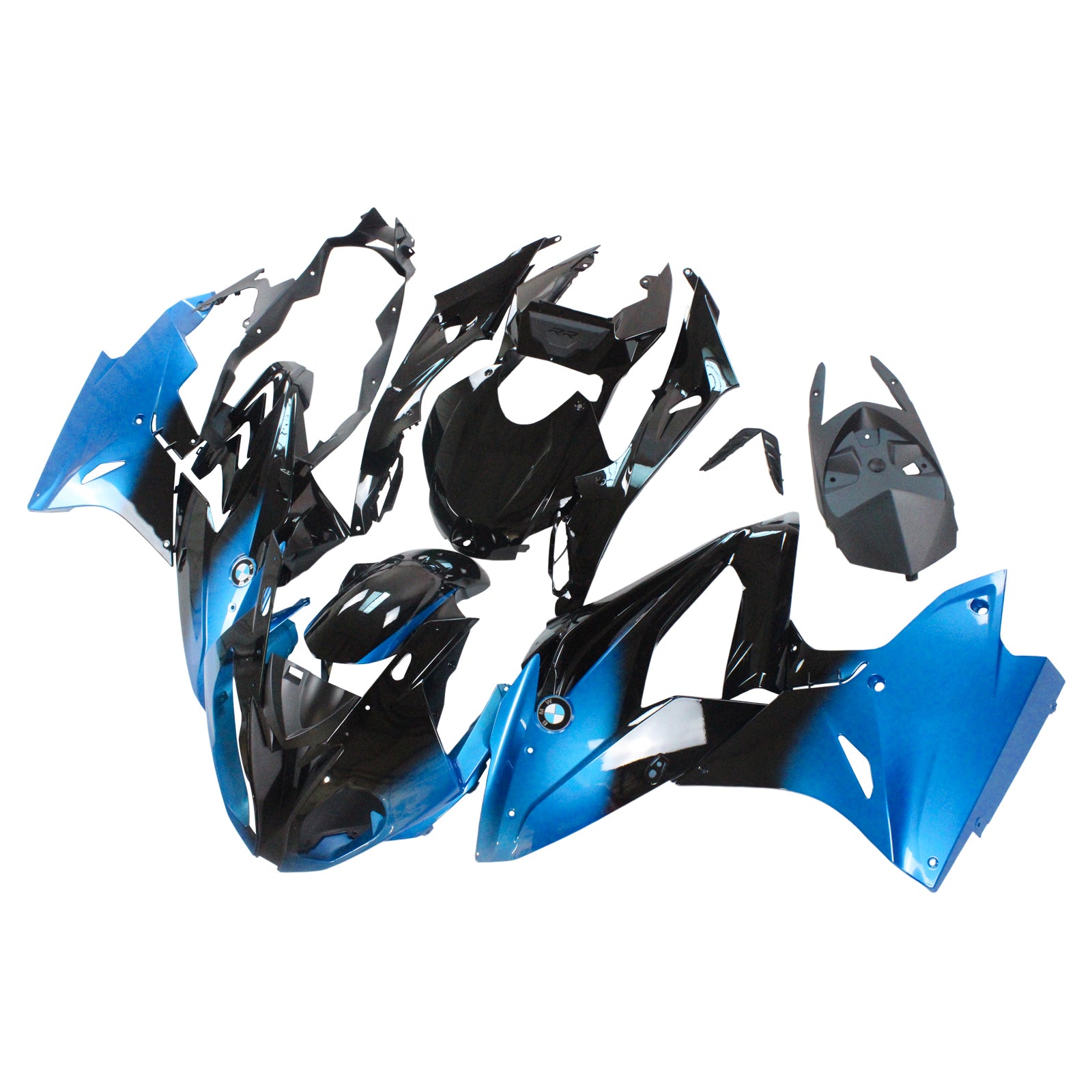 Amotopart Kit de carénage pour BMW S1000RR 2017-2018 Carrosserie Plastique ABS Générique
