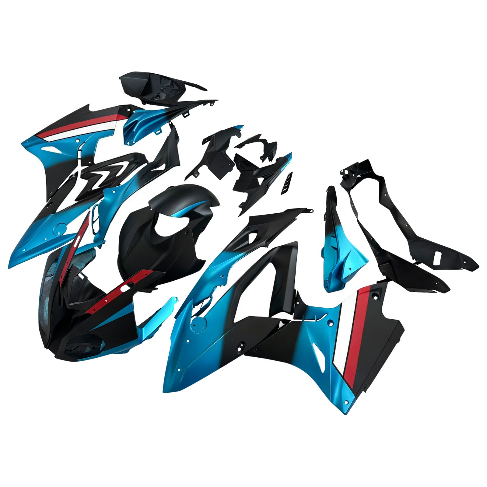 Amotopart Kit de carénage pour BMW S1000RR 2017-2018 Carrosserie Plastique ABS Générique