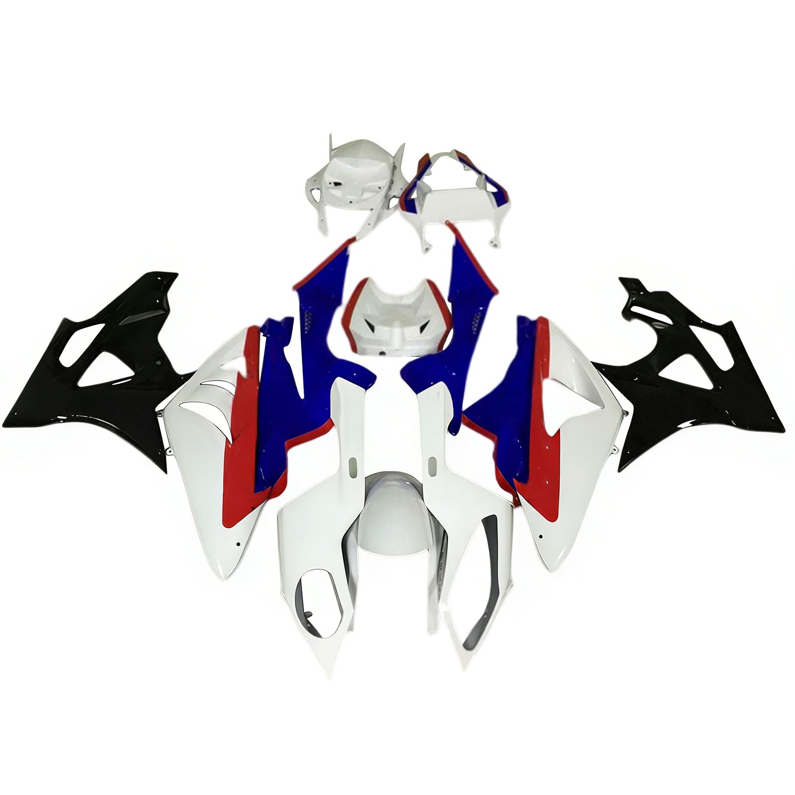 Amotopart BMW S1000RR 2017-2018 Kit Carénage Carrosserie Plastique ABS