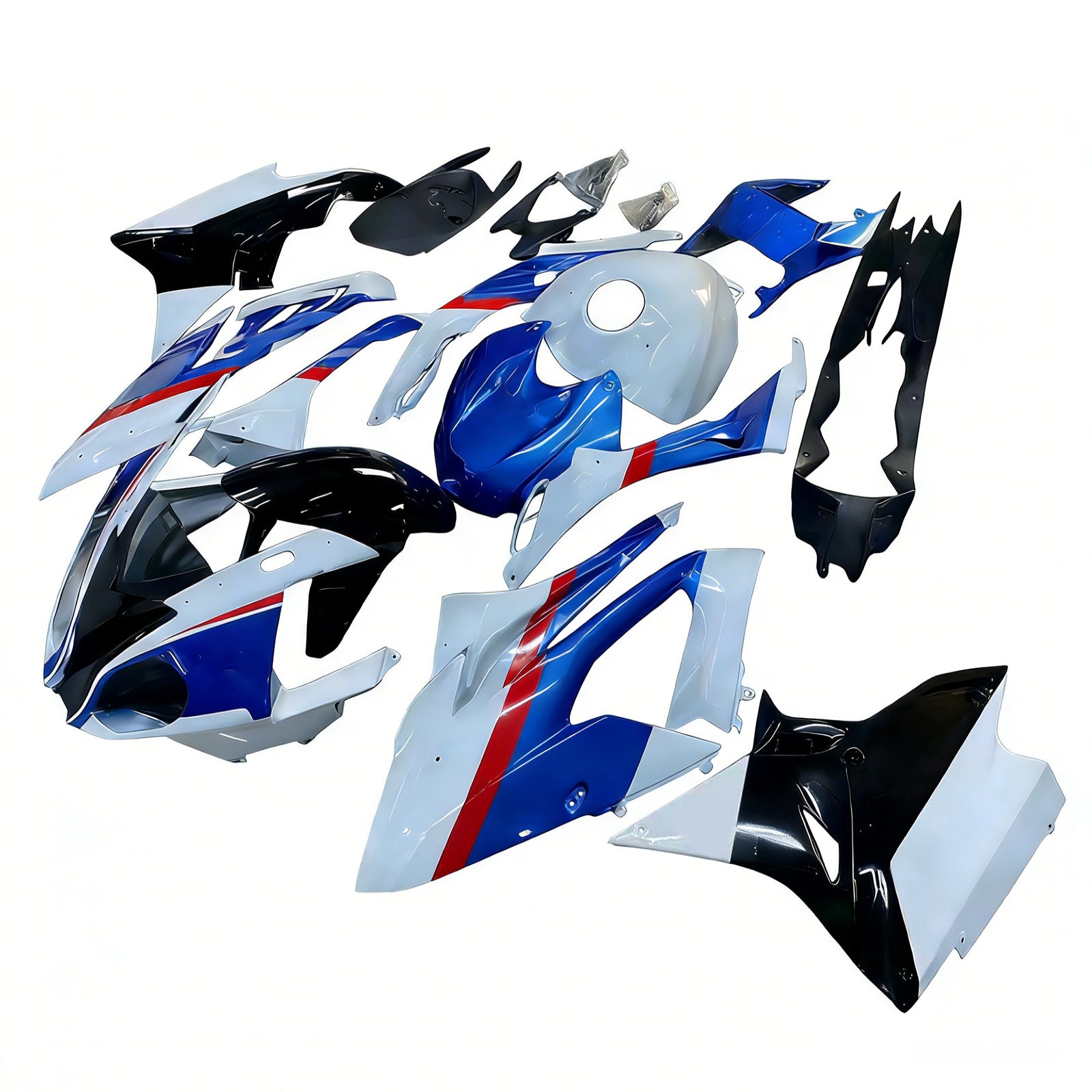 Amotopart BMW S1000RR 2017-2018 ABS kunststof carrosseriekuipset