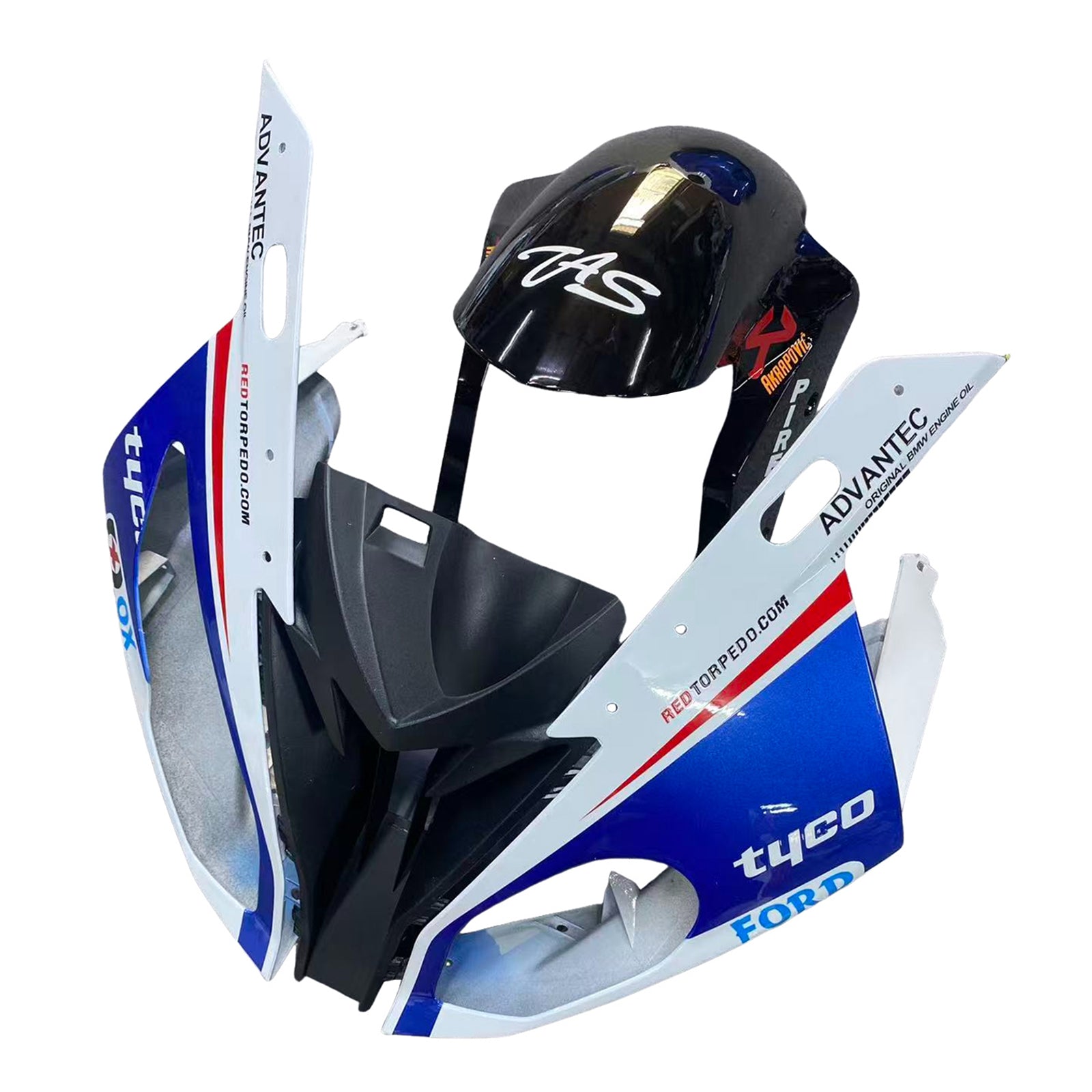 Amotopart BMW S1000RR 2017-2018 ABS kunststof carrosseriekuipset