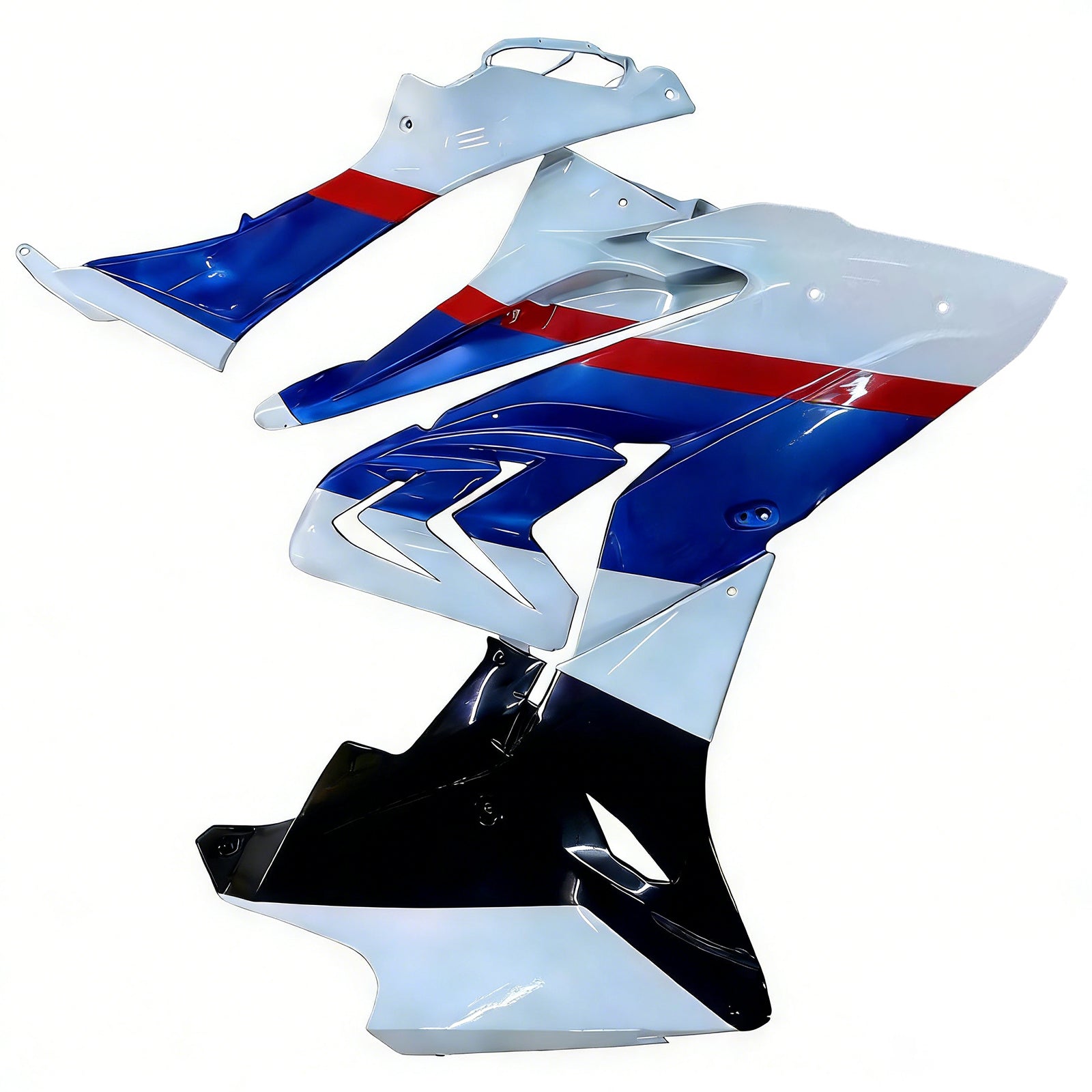 Amotopart BMW S1000RR 2017-2018 ABS kunststof carrosseriekuipset