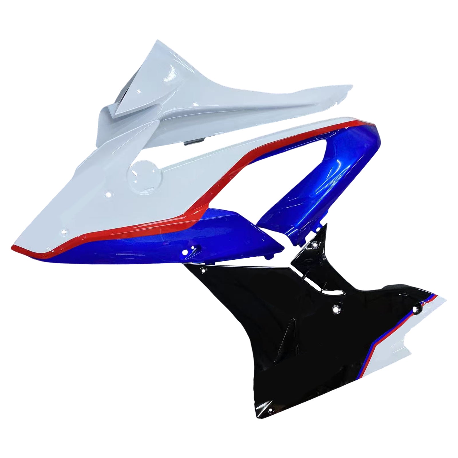 Amotopart BMW S1000RR 2017-2018 ABS muovinen korin suojasarja