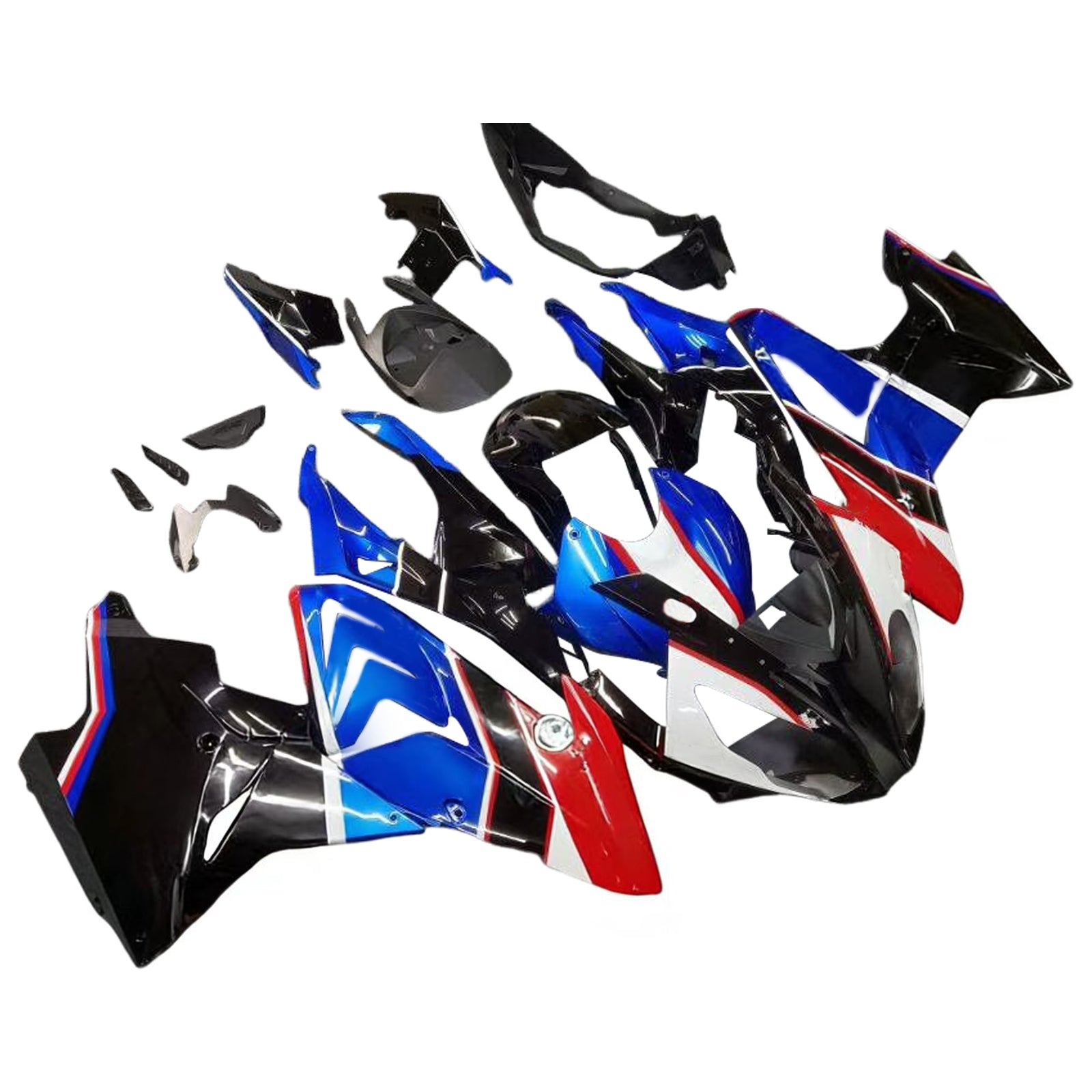 Amotopart BMW S1000RR 2017-2018 Kit Carénage Carrosserie Plastique ABS