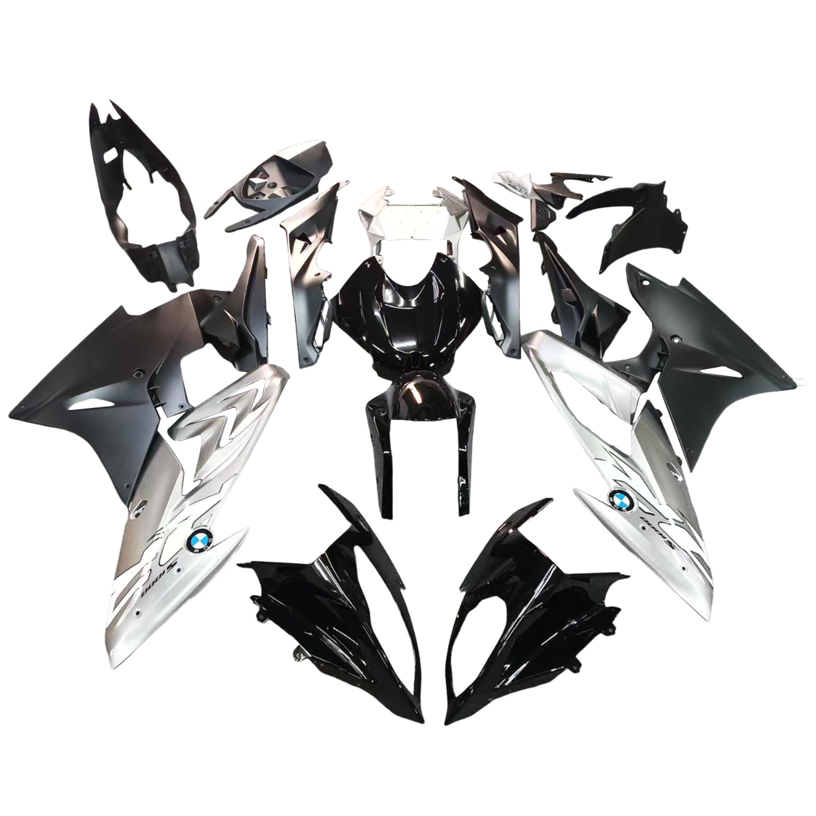 Amotopart BMW S1000RR 2017-2018 ABS kunststof carrosseriekuipset