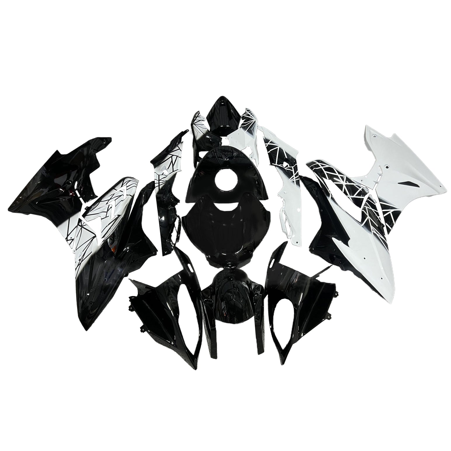 Kit de carénage d'injection pour BMW S1000RR 2017-2018 Carrosserie Plastique ABS