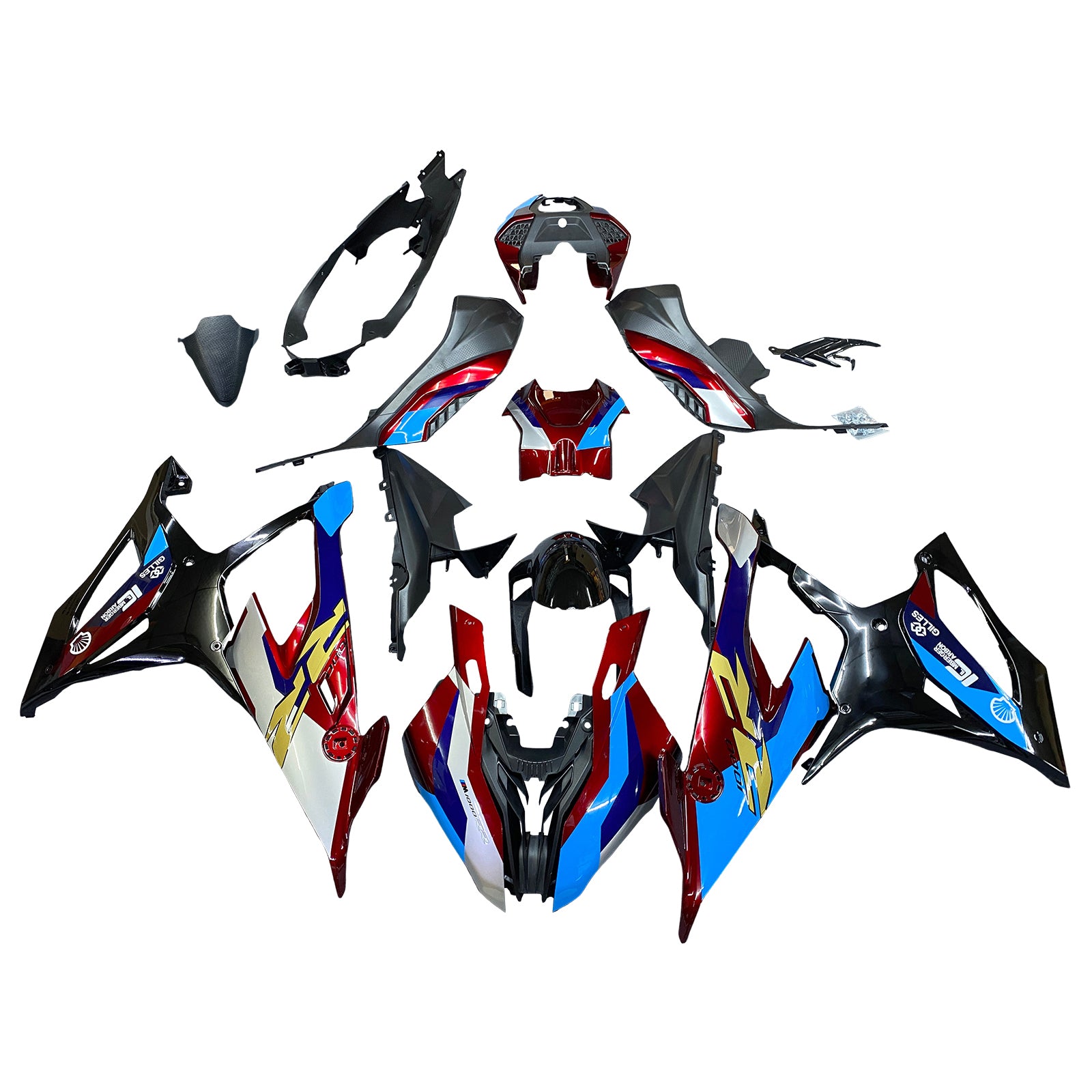 Kit de carenado Amotopart para BMW S1000RR 2019-2022 Genérico