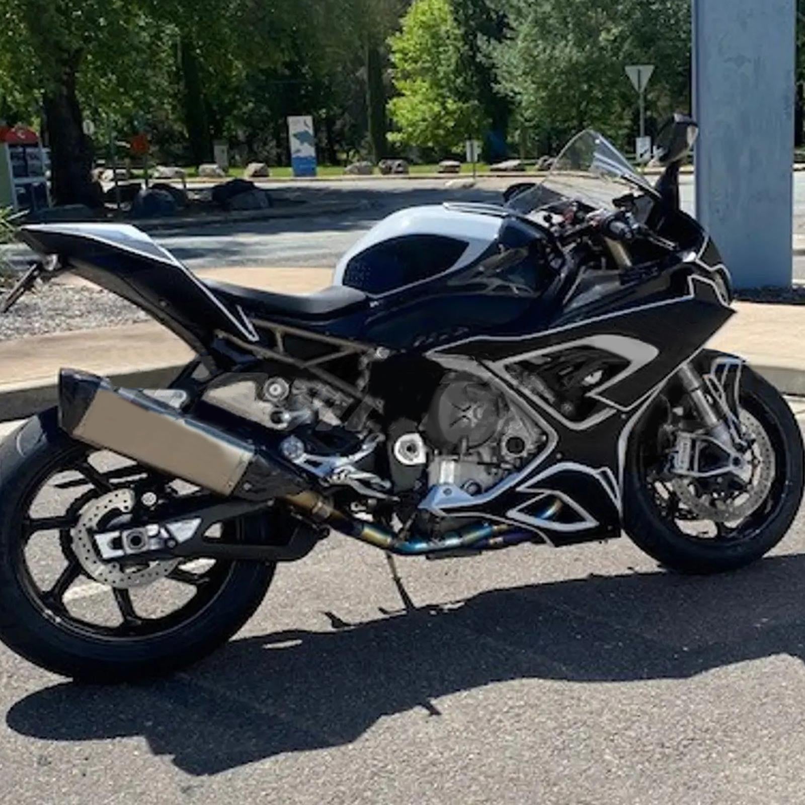 Amotopart BMW M1000RR S1000RR 2019-2022 Pintasarja Kori ABS Muovi
