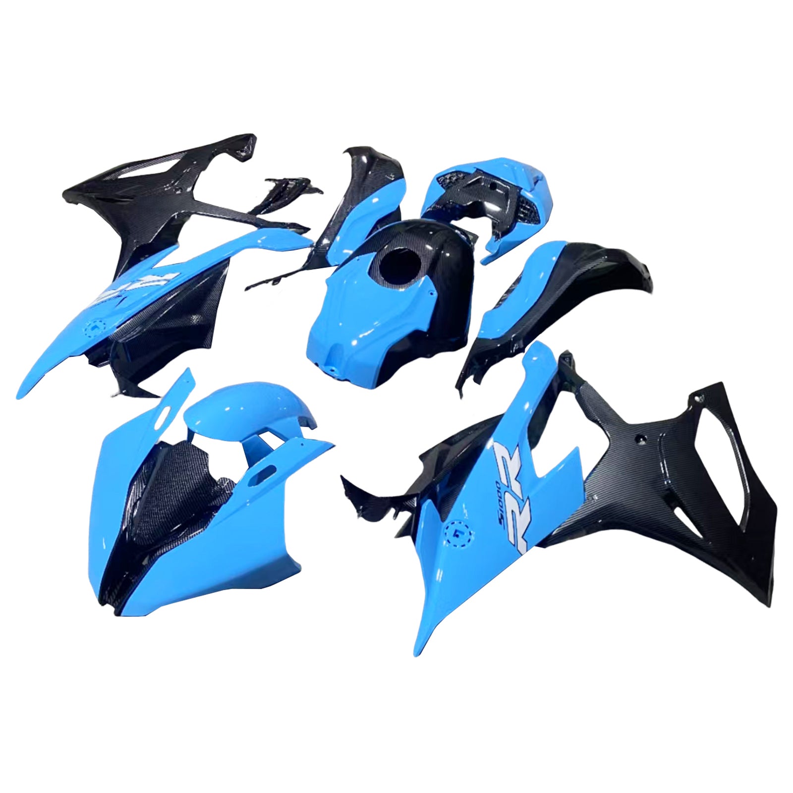 Amotopart BMW M1000RR S1000RR 2019-2022 Kuipset Carrosserie ABS Kunststof