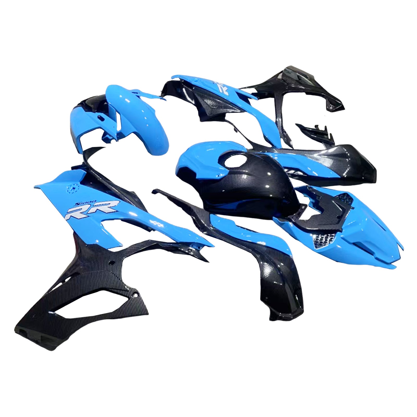 Amotopart BMW M1000RR S1000RR 2019-2022 Kuipset Carrosserie ABS Kunststof