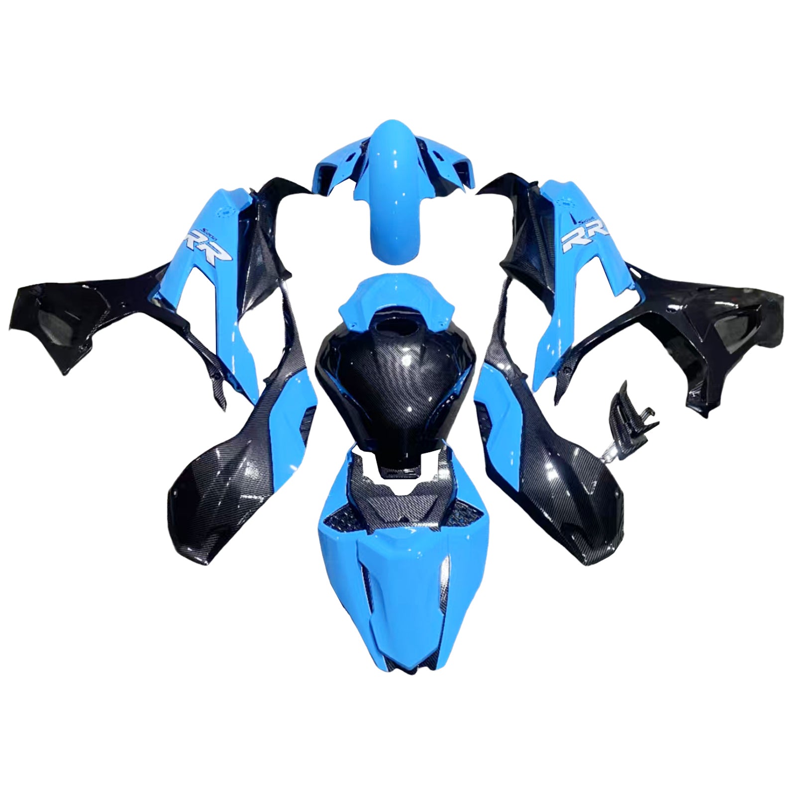 Amotopart BMW M1000RR S1000RR 2019-2022 Kuipset Carrosserie ABS Kunststof