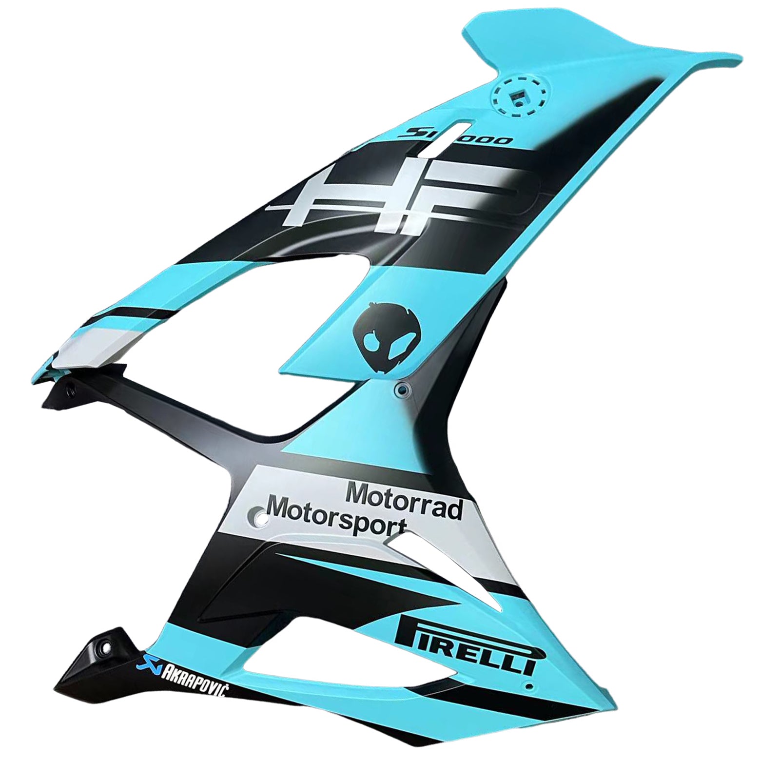 Amotopart BMW M1000RR S1000RR 2019-2022 Kit de Faremanage Corrosserie Plastic Abs