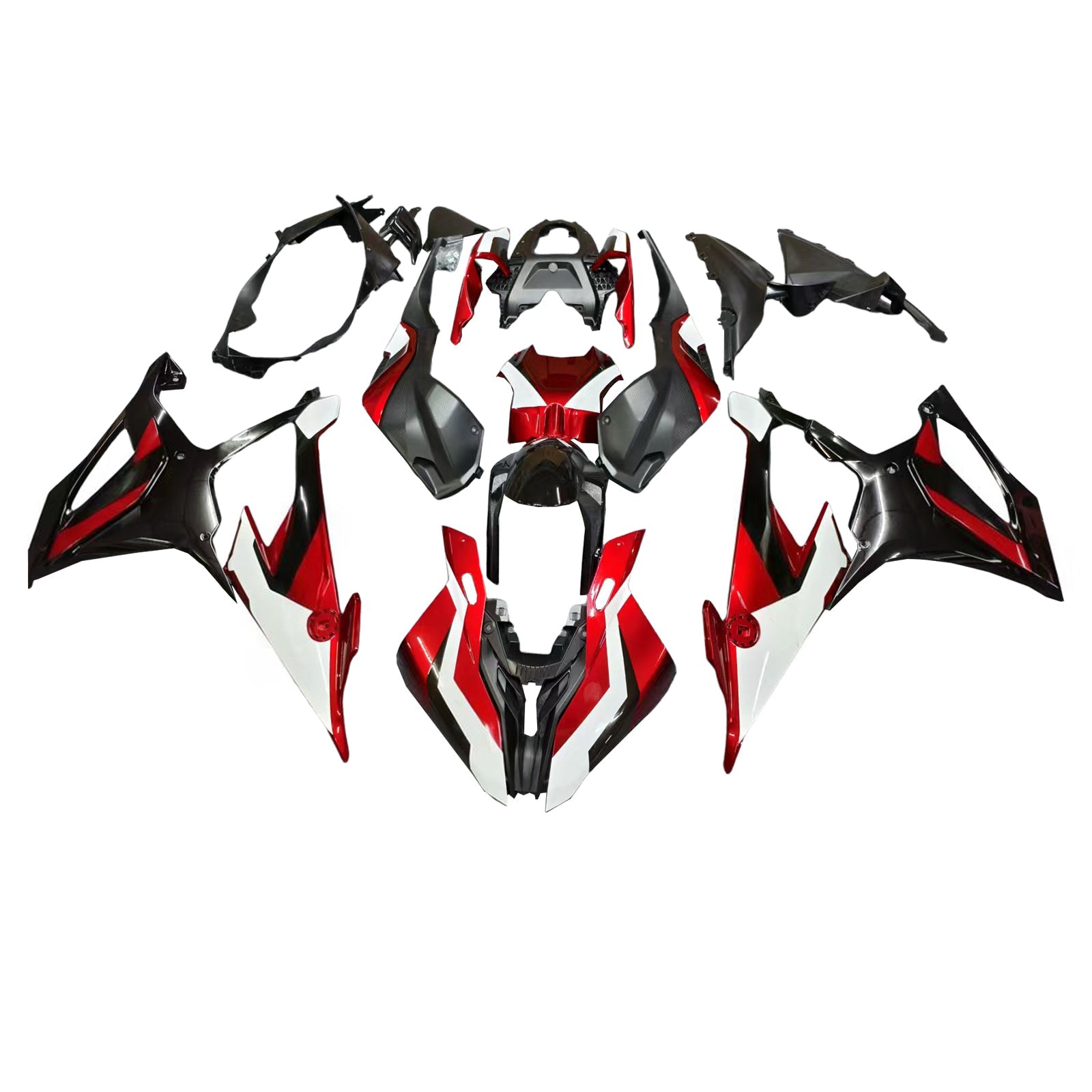 Amotopart BMW M1000RR S1000RR 2019-2022 Kuipset Carrosserie ABS Kunststof
