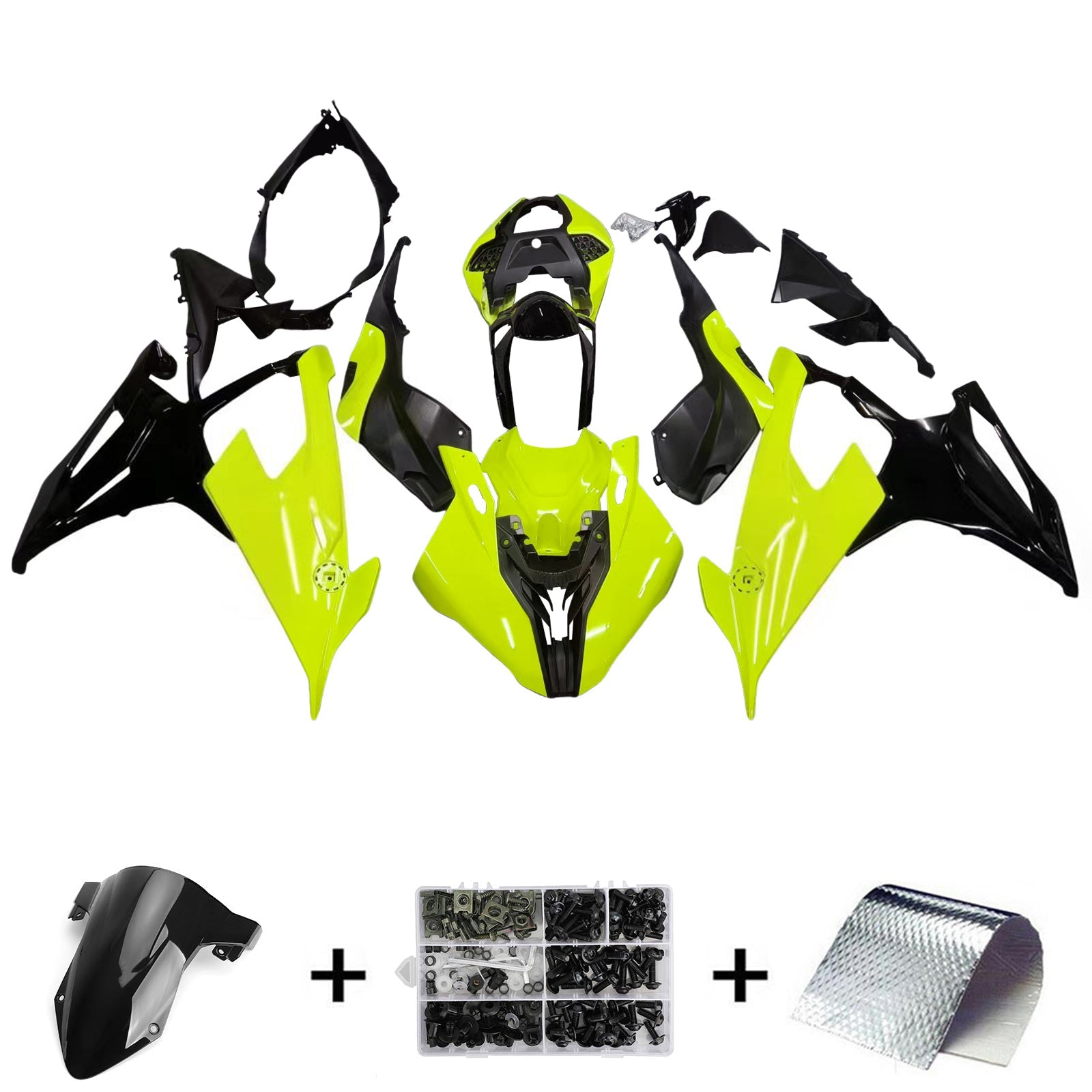 Amotopart BMW M1000RR S1000RR 2019-2022 Pintasarja Kori ABS Muovi