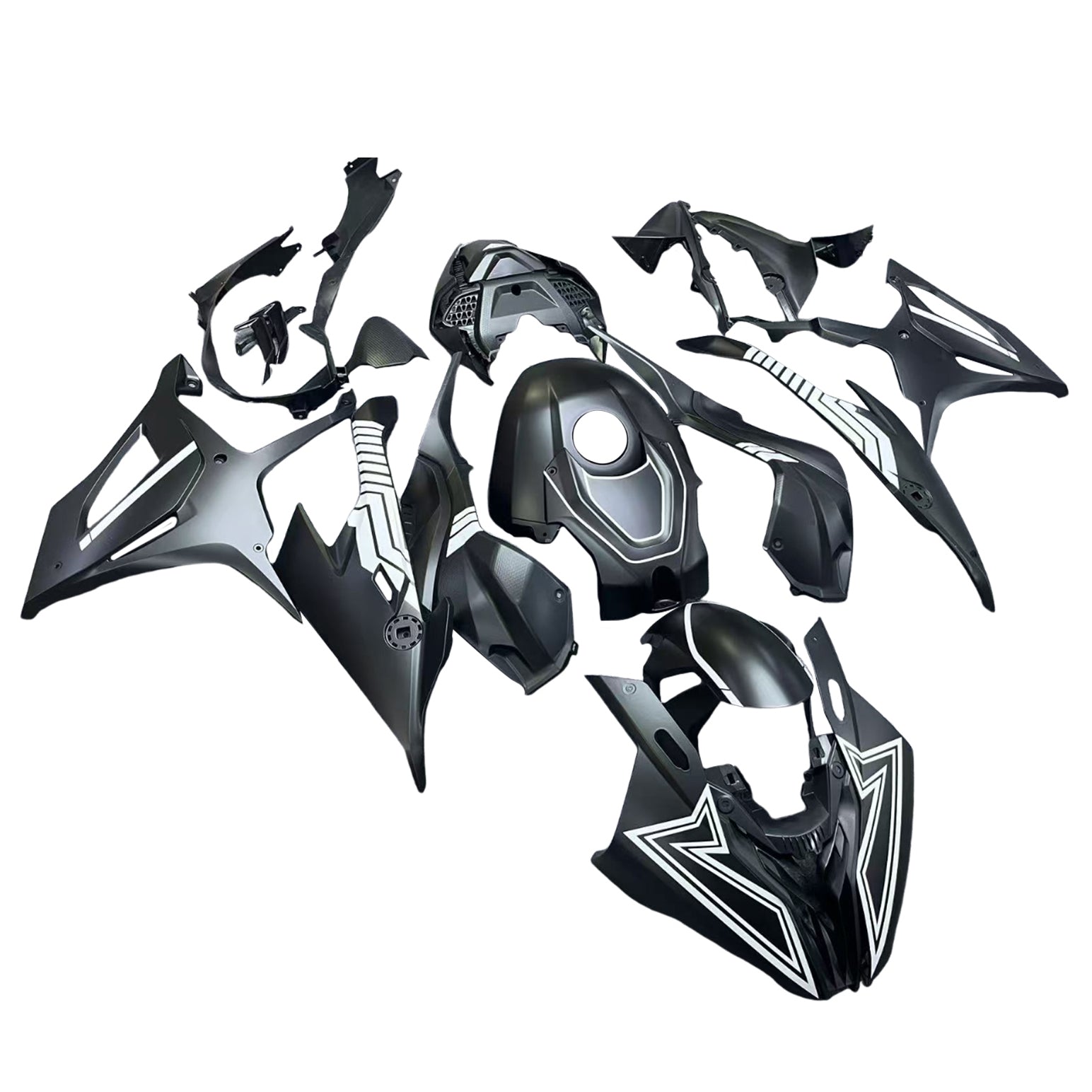 2019-2022 BMW M1000RR S1000RR Kit de carenado de inyección de carrocería de plástico ABS