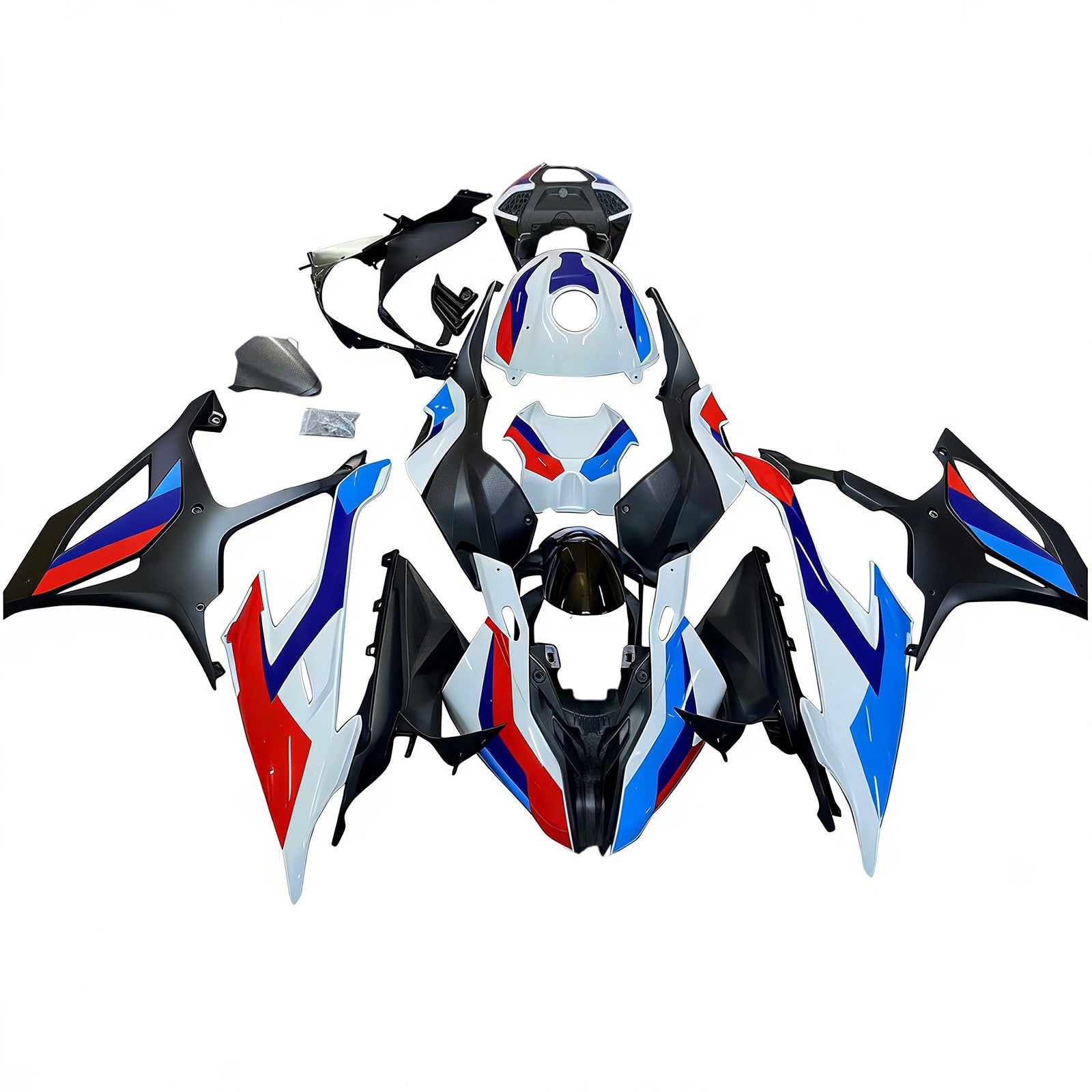 2019-2022 BMW M1000RR S1000RR Kit de carénage d'injection carrosserie plastique ABS