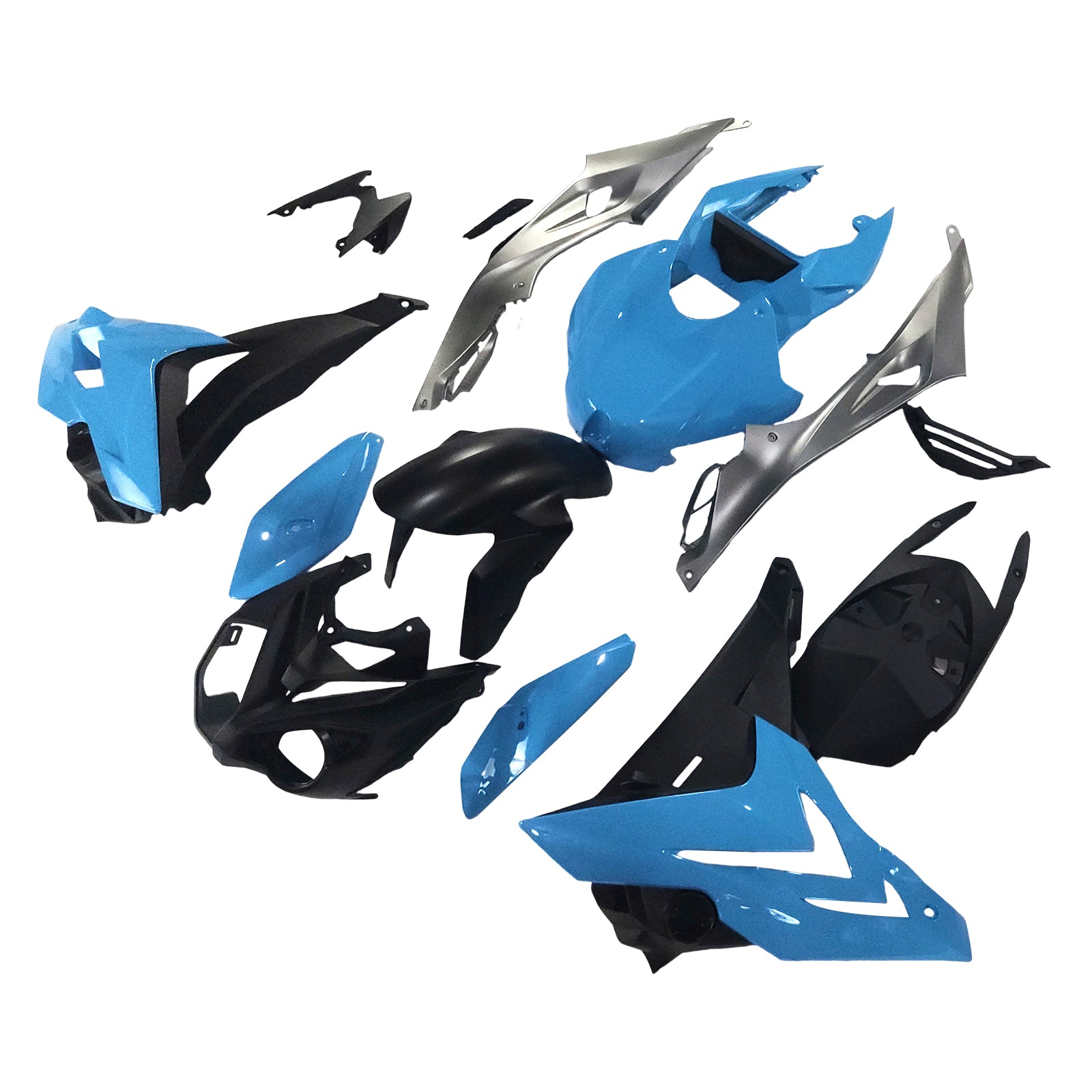 Amotopart BMW S1000R 2015-2017 carrosseriekuipset ABS kunststof