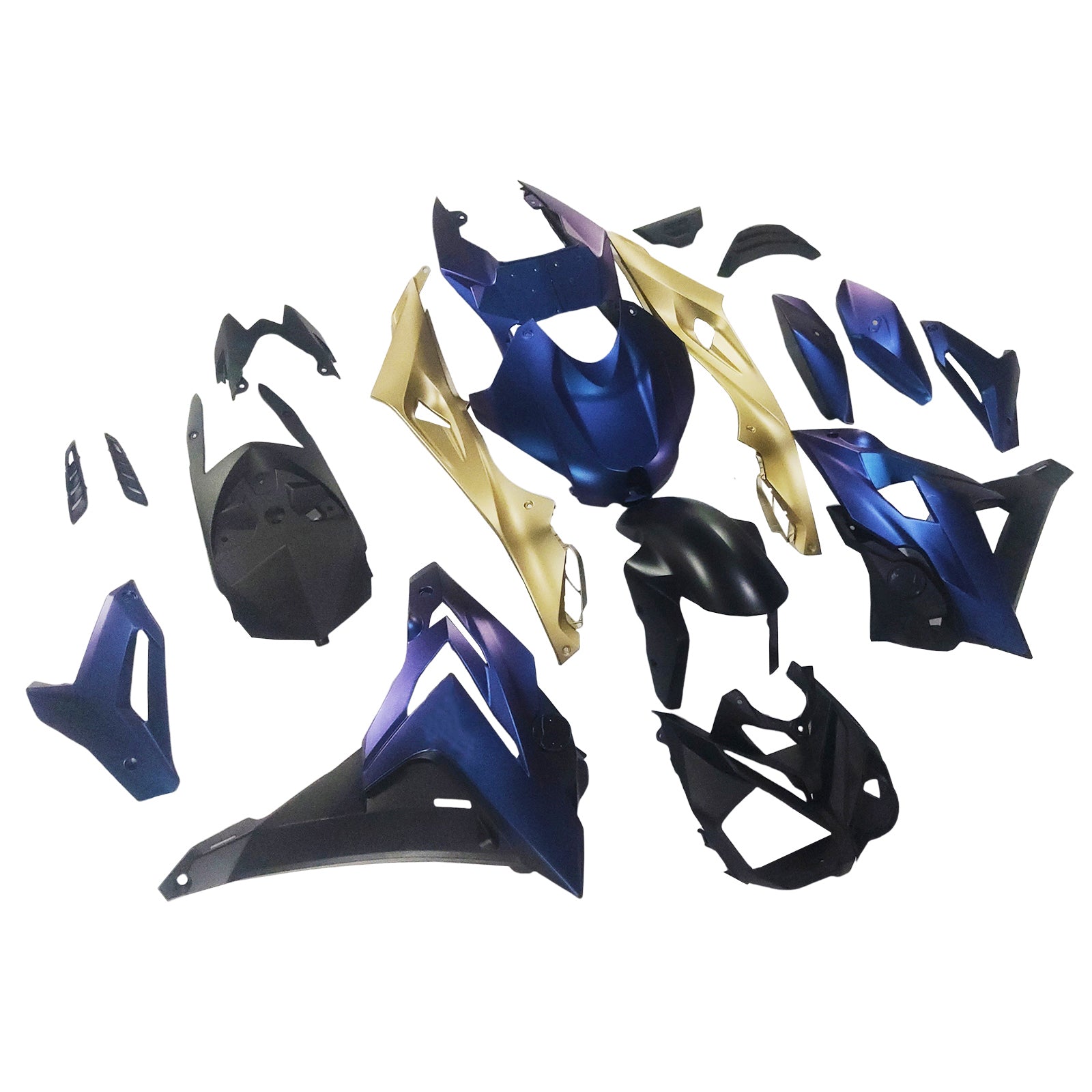 Amotopart BMW S1000R 2015-2017 Kit Carénage Carrosserie Plastique ABS