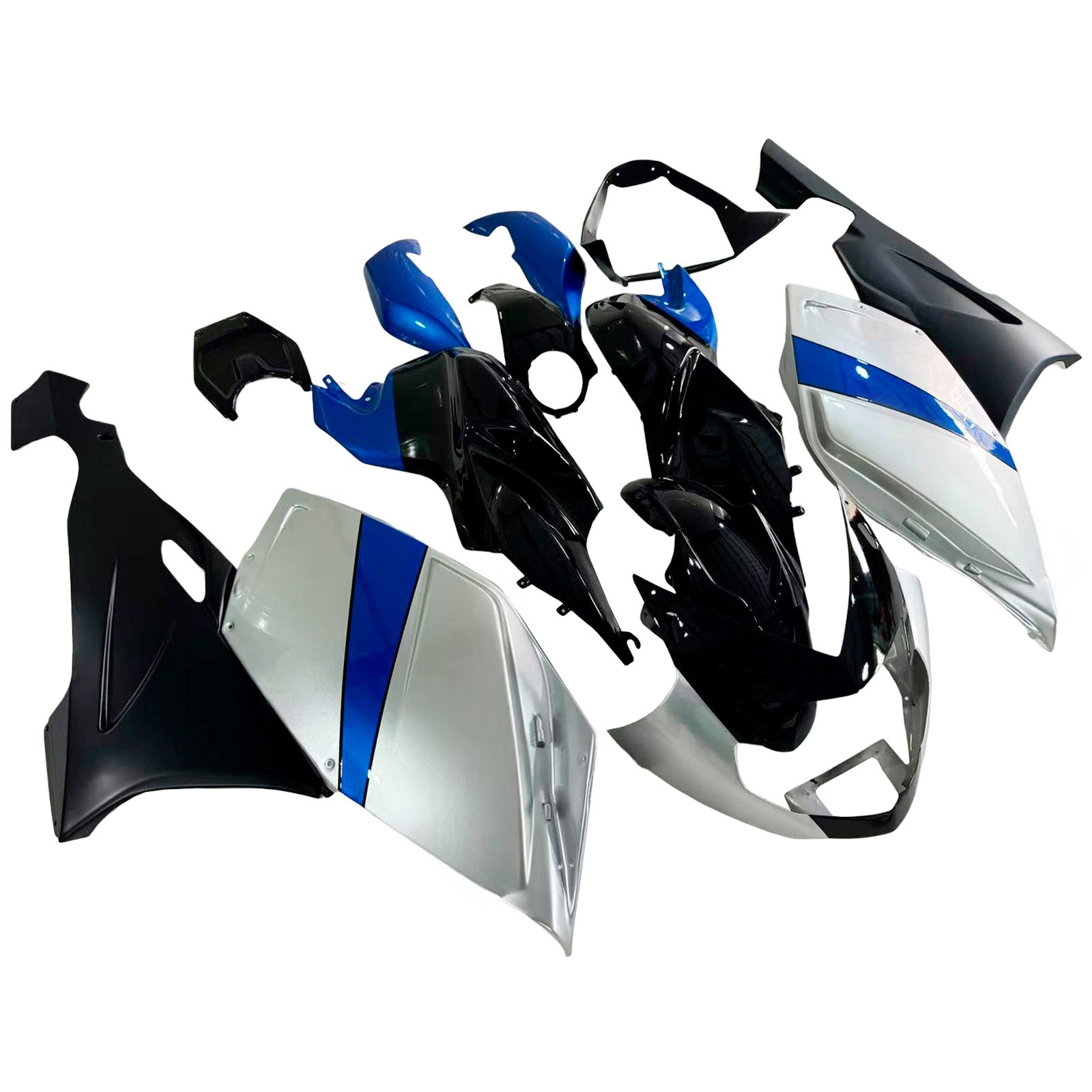 Amotopart BMW K1200S 2005-2010 Kit Carénage Carrosserie Plastique ABS