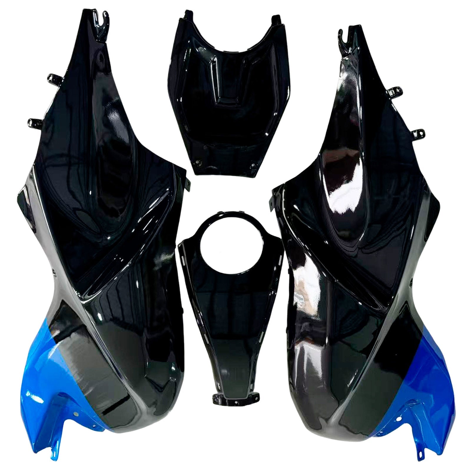 Amotopart BMW K1200S 2005-2010 Kit Carénage Carrosserie Plastique ABS