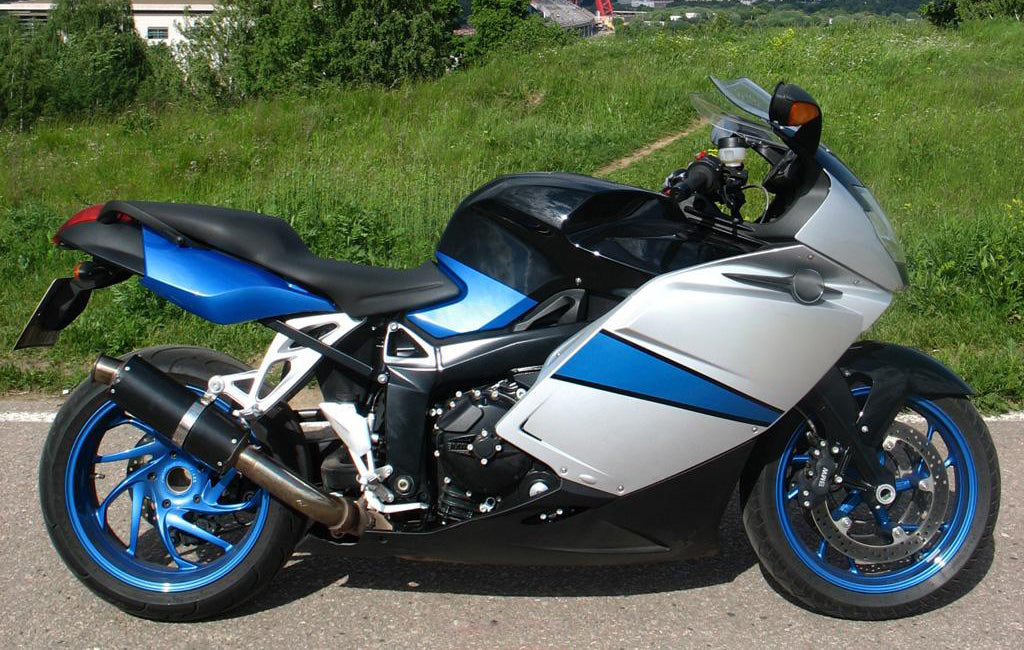 Amotopart BMW K1200S 2005-2010 Kit Carénage Carrosserie Plastique ABS