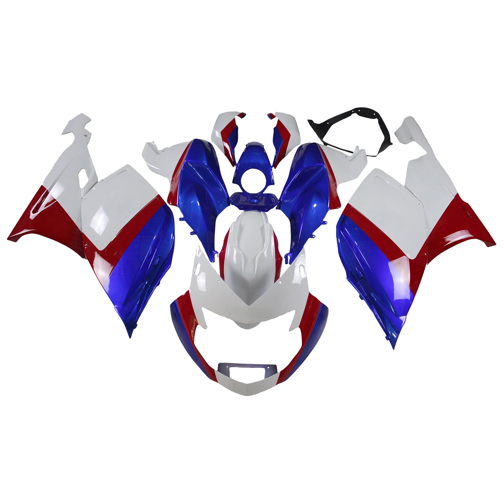 Amotopart BMW K1200S 2005-2010 Kit Carénage Carrosserie Plastique ABS