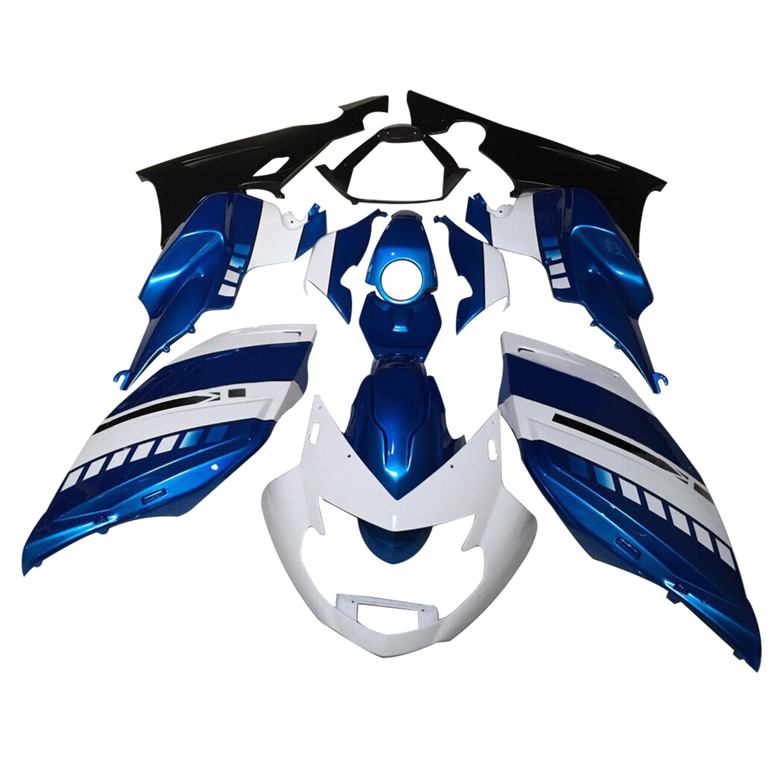 Amotopart BMW K1200S 2005-2010 Kit Carénage Carrosserie Plastique ABS