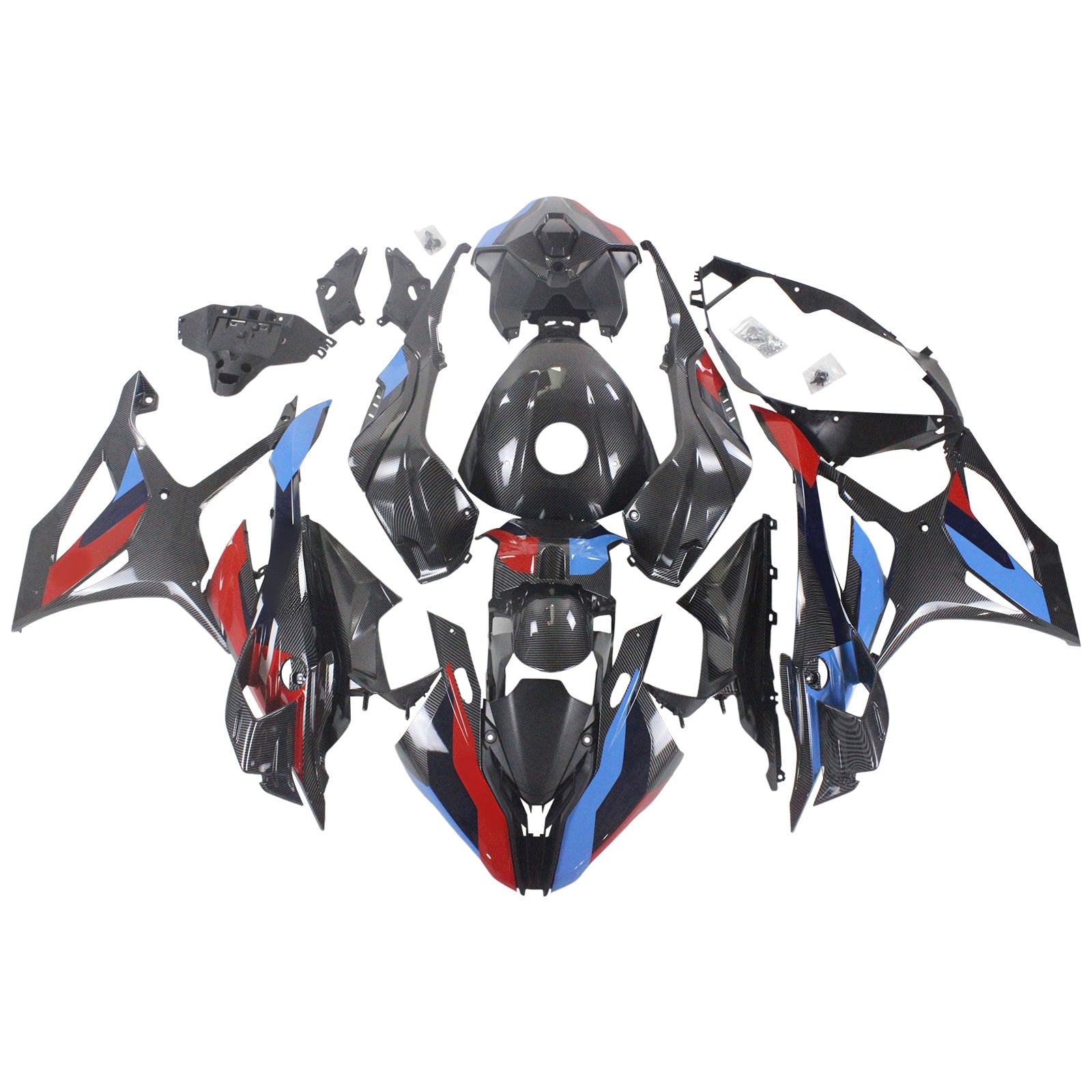 2023-2024 Kit BMW S1000RR di ABS in plastica in materia di corriere iniezione