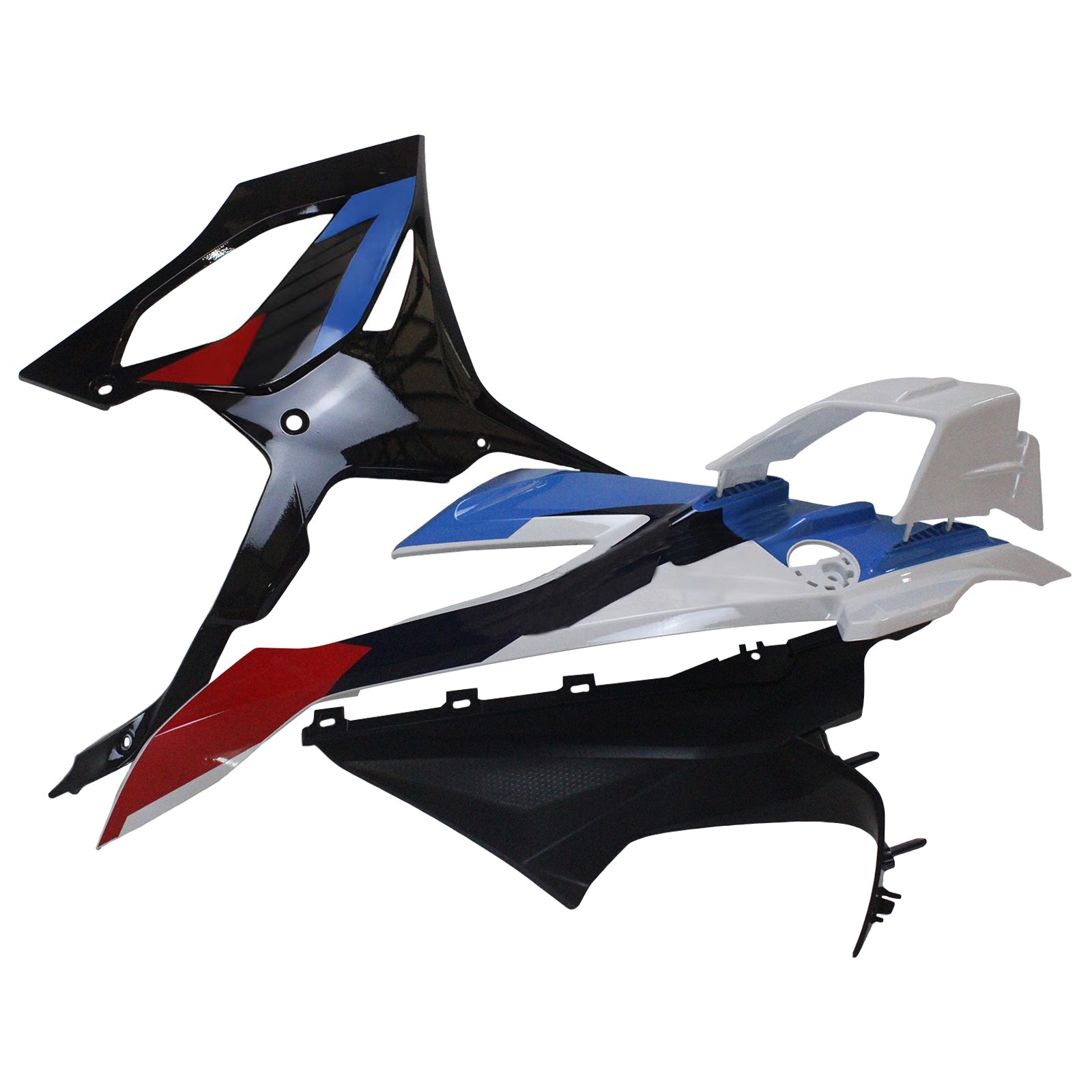 2023-2024 BMW S1000RR Kit de carenado de inyección de carrocería de plástico ABS