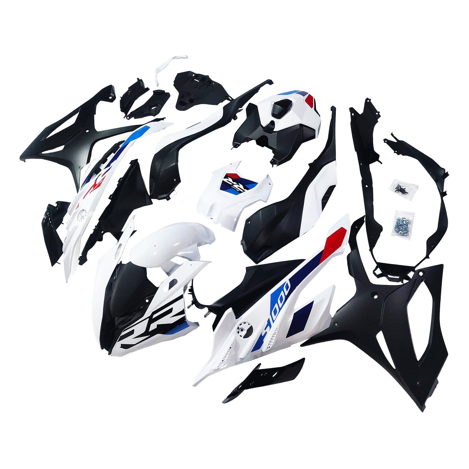 2023-2024 BMW S1000RR ABS muovinen korin ruiskutussuojasarja