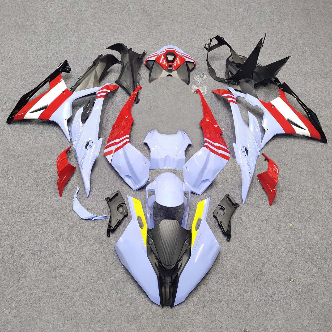 Ruiskutussuojasarja BMW S1000RR 2023-2024 ABS muovinen kori