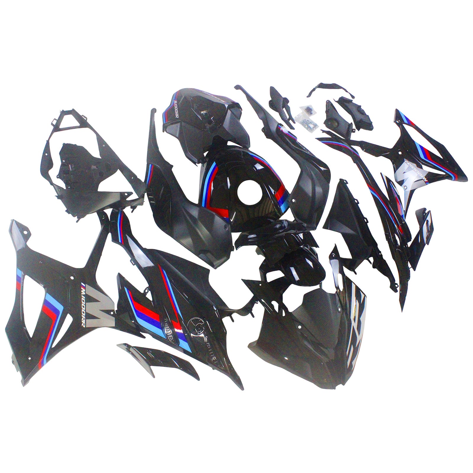 2023-2024 BMW S1000RR ABS muovinen korin ruiskutussuojasarja