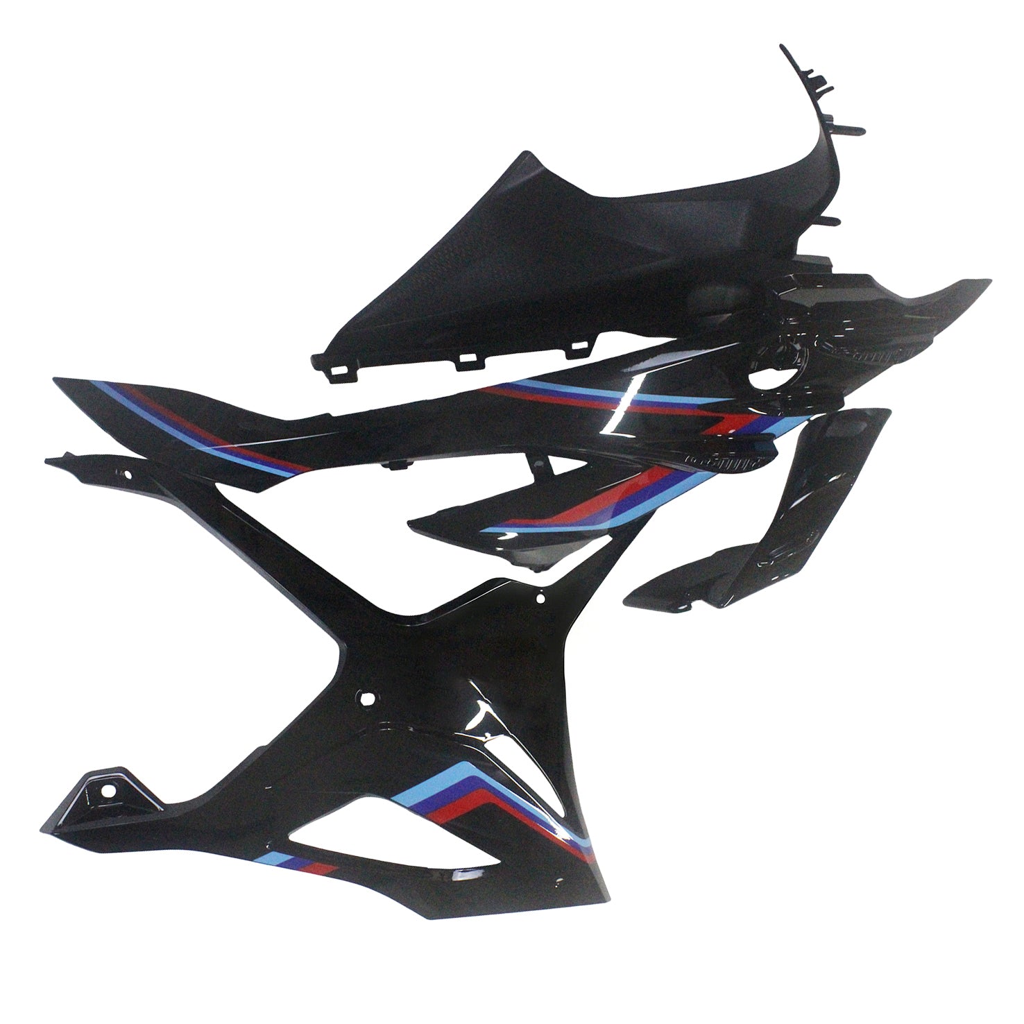 2023-2024 BMW S1000RR Kit de carénage d'injection carrosserie plastique ABS