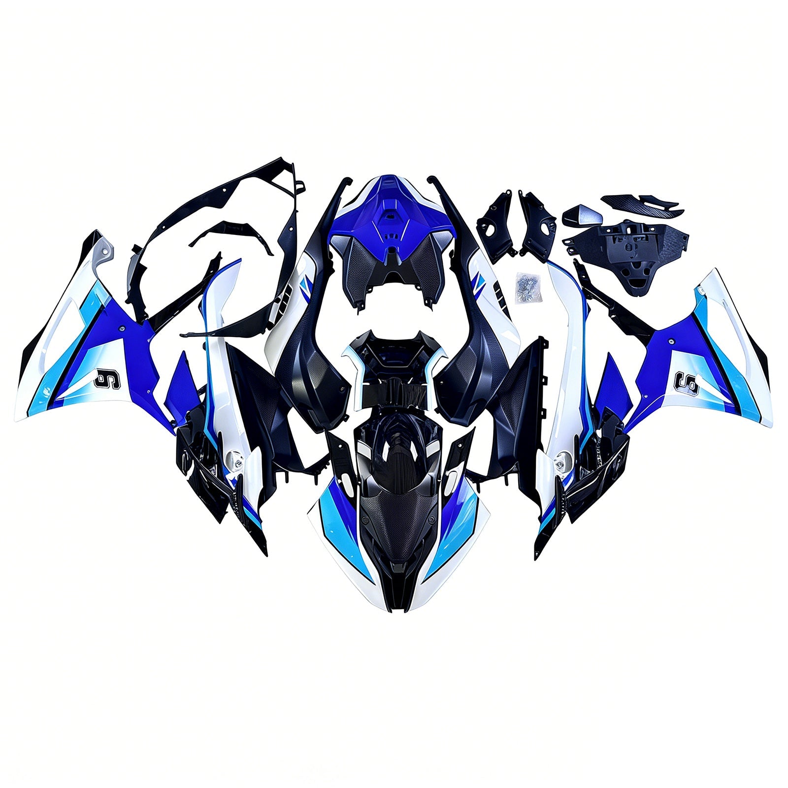 Injectie kuip kit voor BMW S1000RR 2023-2024 ABS Plastic carrosserie