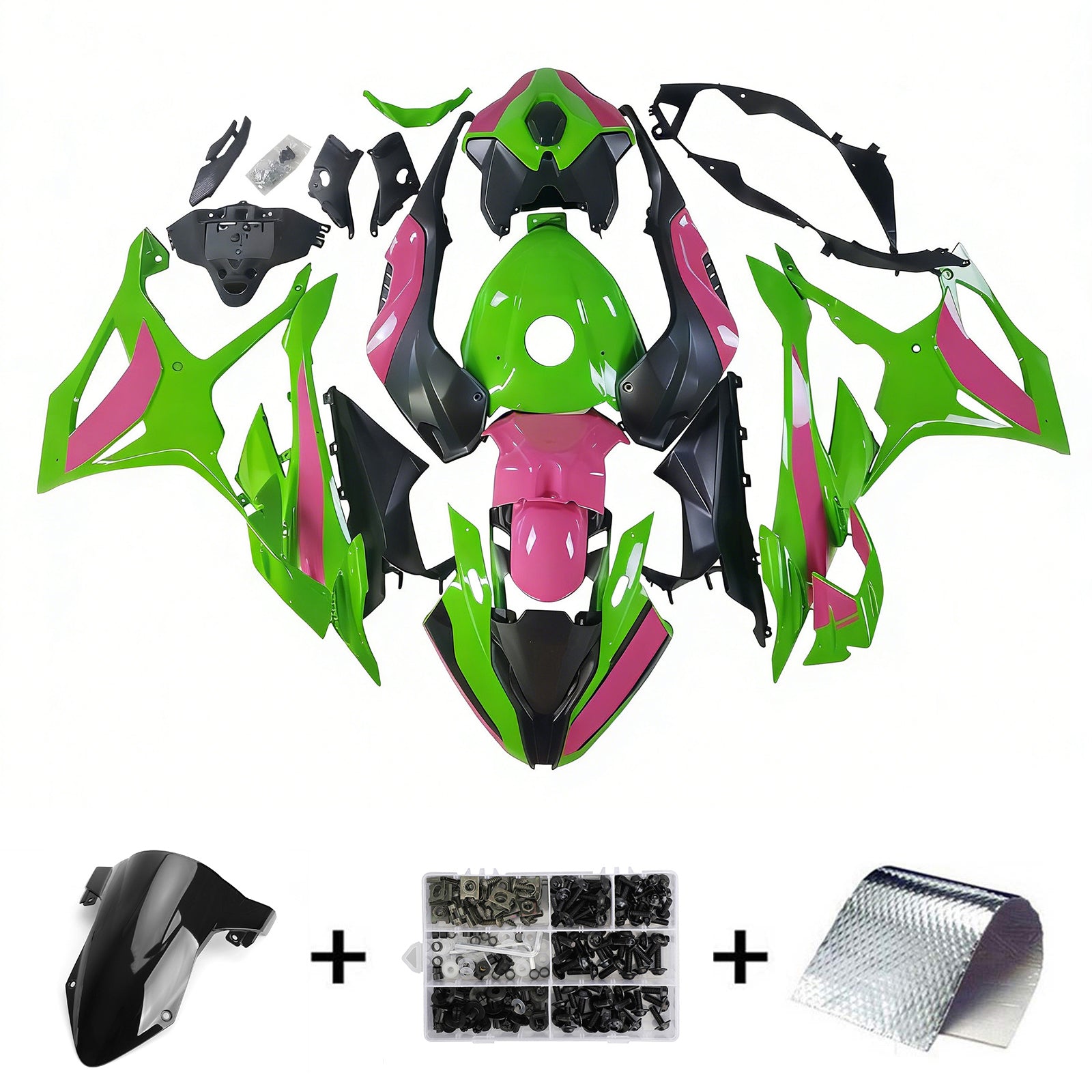 Kit de carénage d'injection pour BMW S1000RR 2023-2024 Carrosserie Plastique ABS
