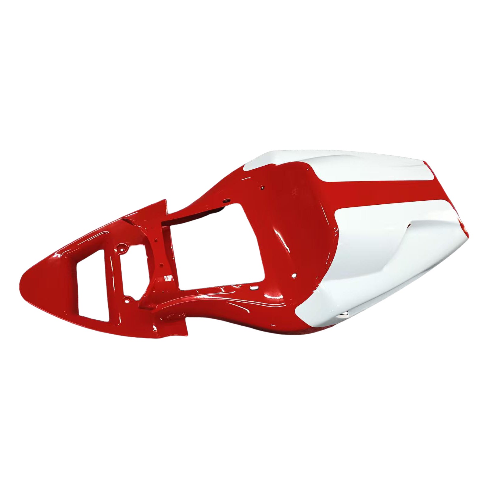 Amotopart Pour Ducati 996/748 1996-2002 Rouge Blanc Carrosserie Carénage ABS Injection Moule 5 # Générique