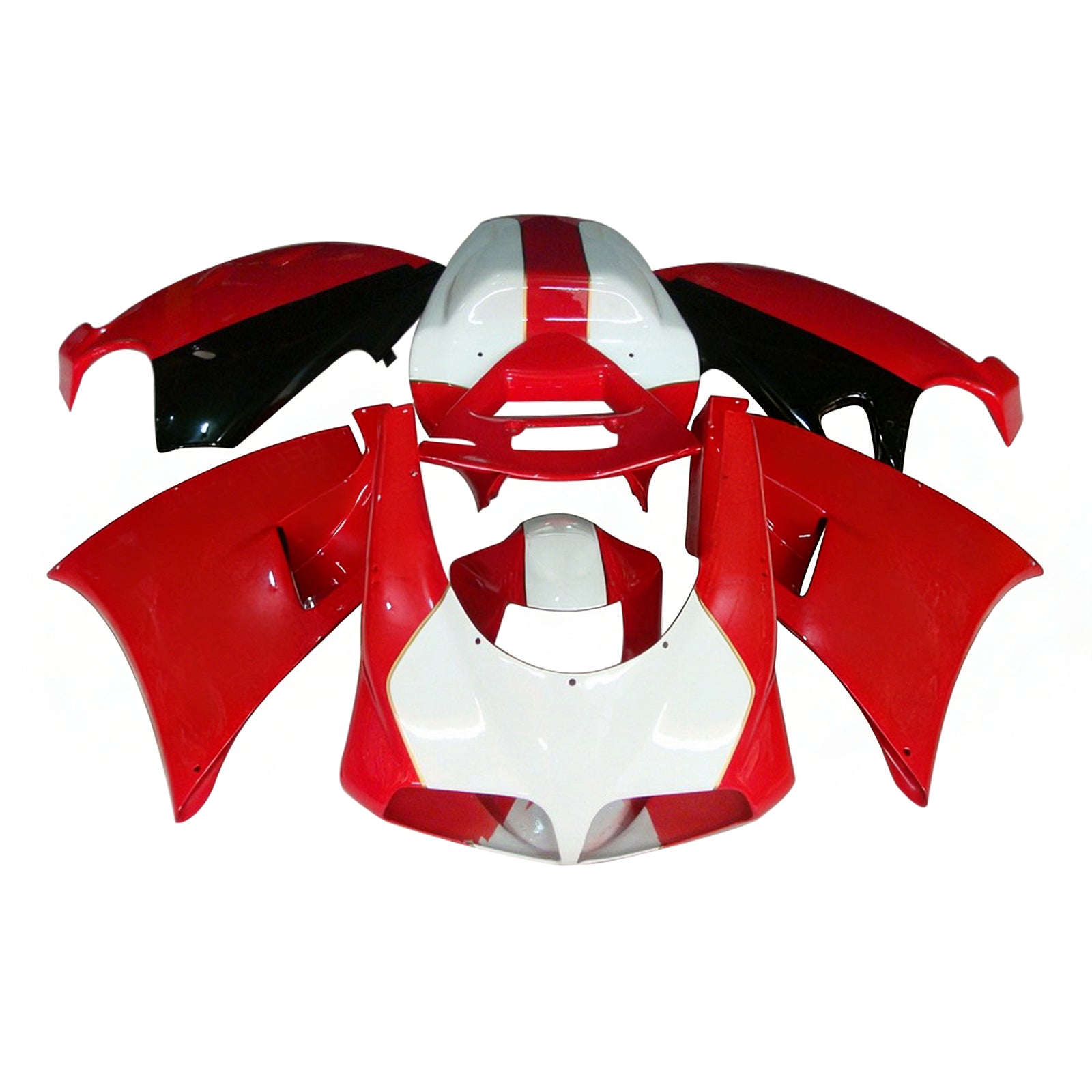 Amotopart Ducati 996 748 1996-2002 Zestaw nadwozia ABS Fairing