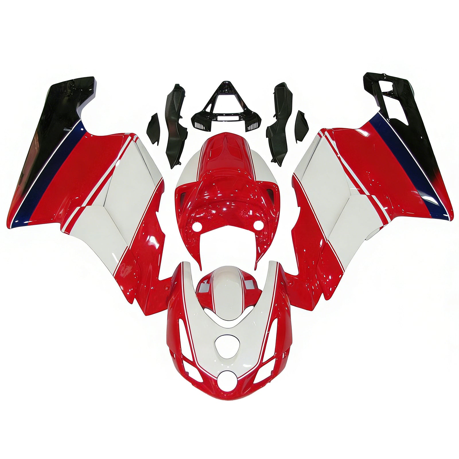 Kit de carénage Amotopart pour DUCATI 749 999 2003-2004 03-04 générique