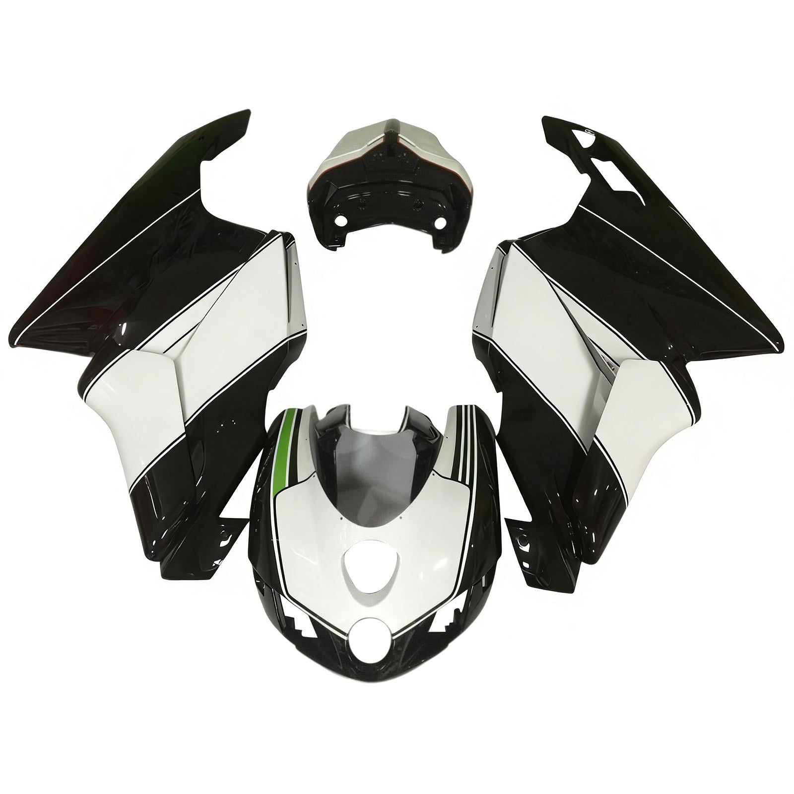Amotopart Ducati 999 749 2003 2004 Kit Carénage Carrosserie ABS