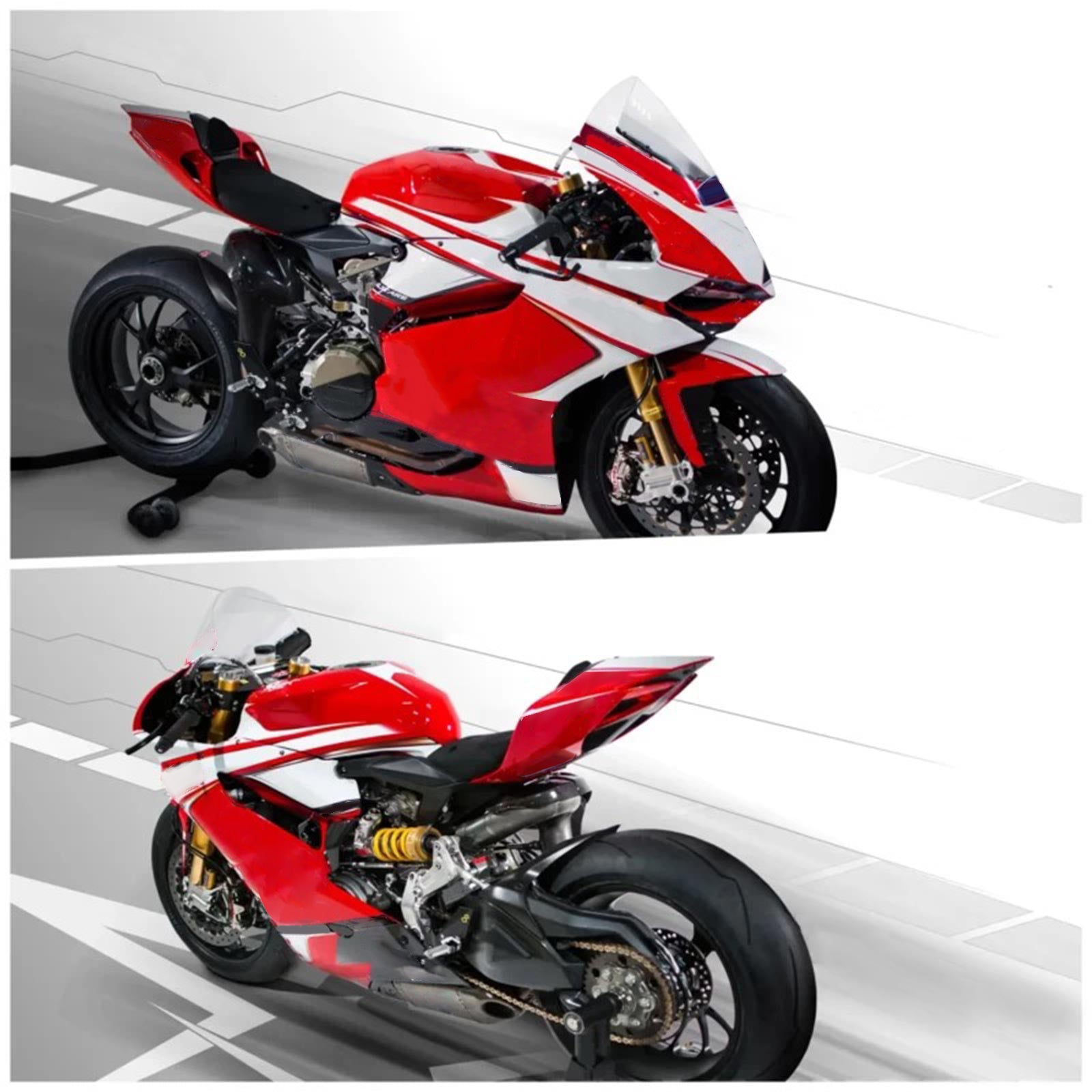 Amotopart Ducati 999 749 2003 2004 ABS-korin suojasarja