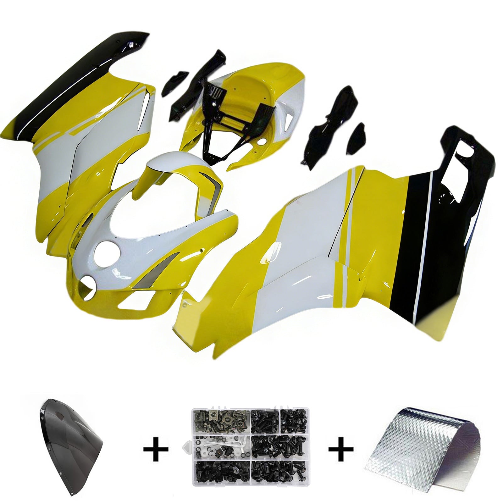 Amotopart Ducati 999 749 2003 2004 ABS carrosseriekuipset