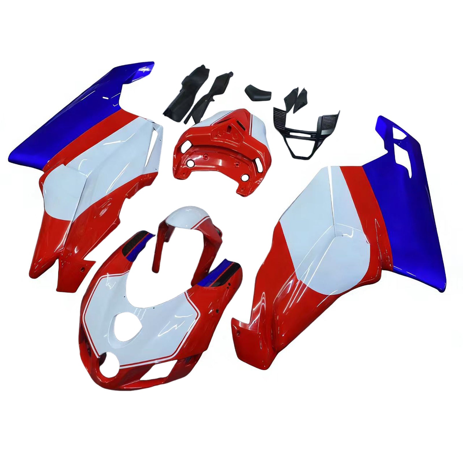 Amotopart Carénage Kit Carrosserie ABS pour Ducati 999 749 2005 2006 Générique